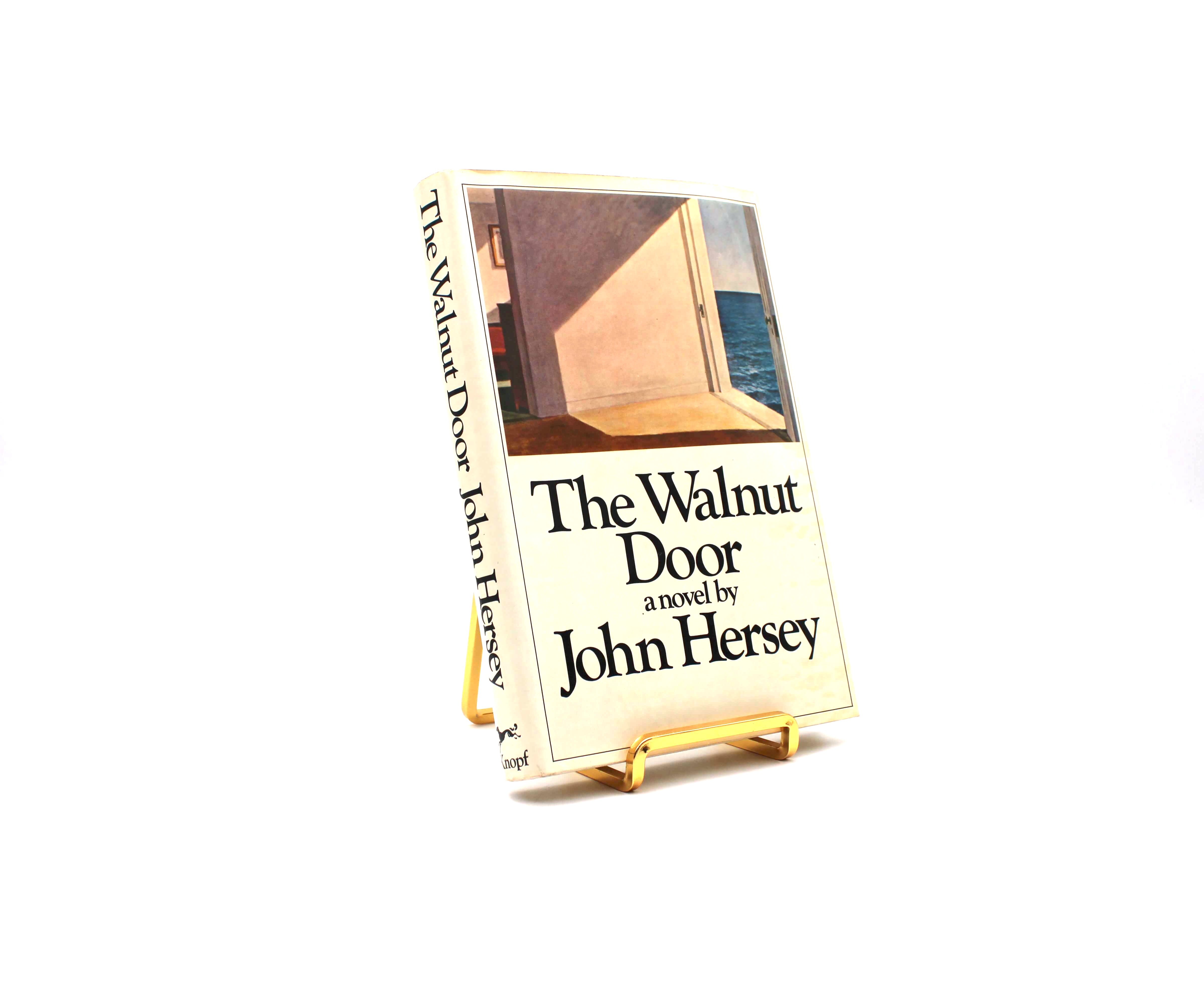 The Walnut Door. Signed by John Hersey. First Edition, First Printing. Knopf. New York, 1977.