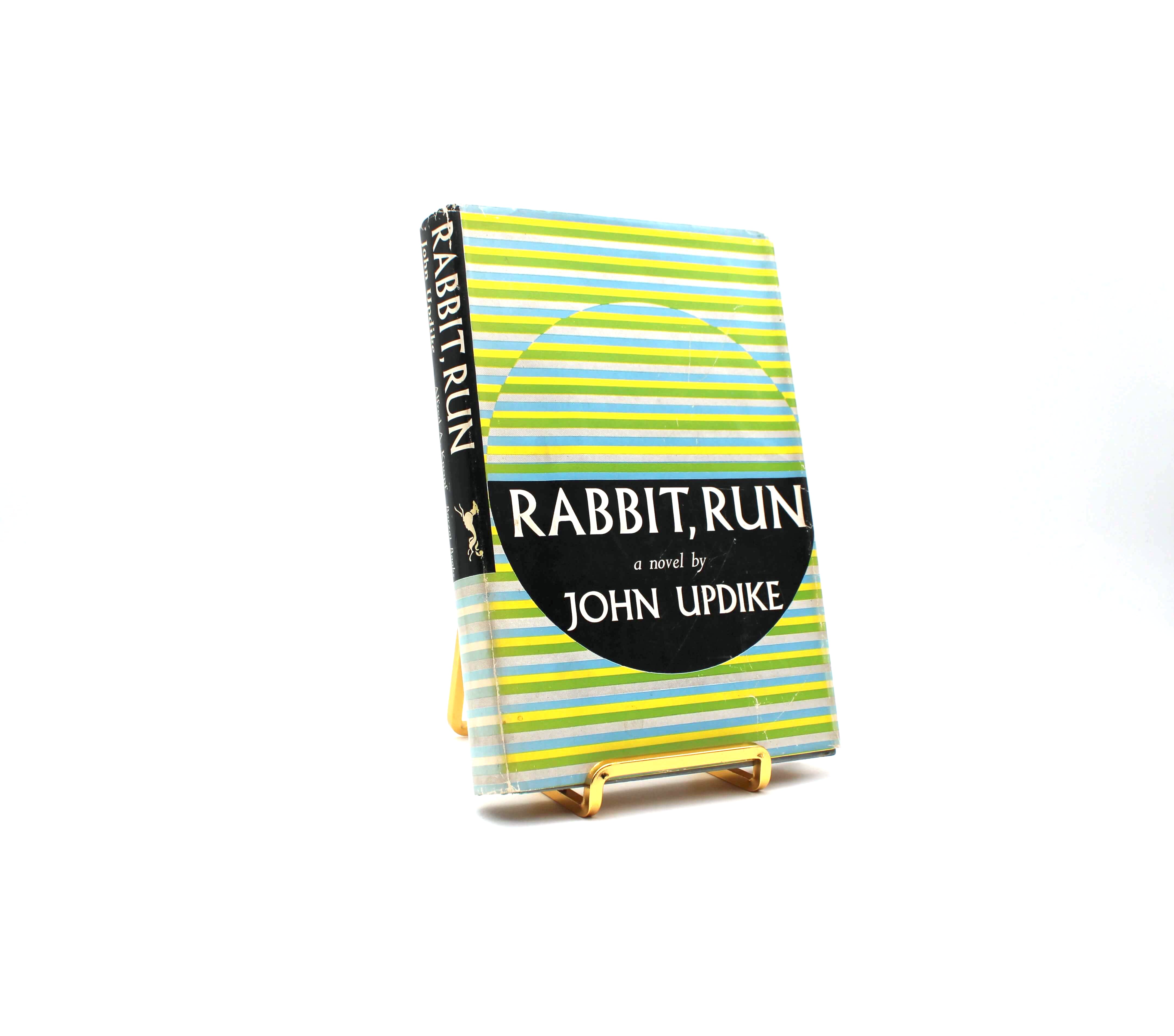 Rabbit, Run. Signed by John Updike. First Edition, First Printing. Knopf. New York, 1960.