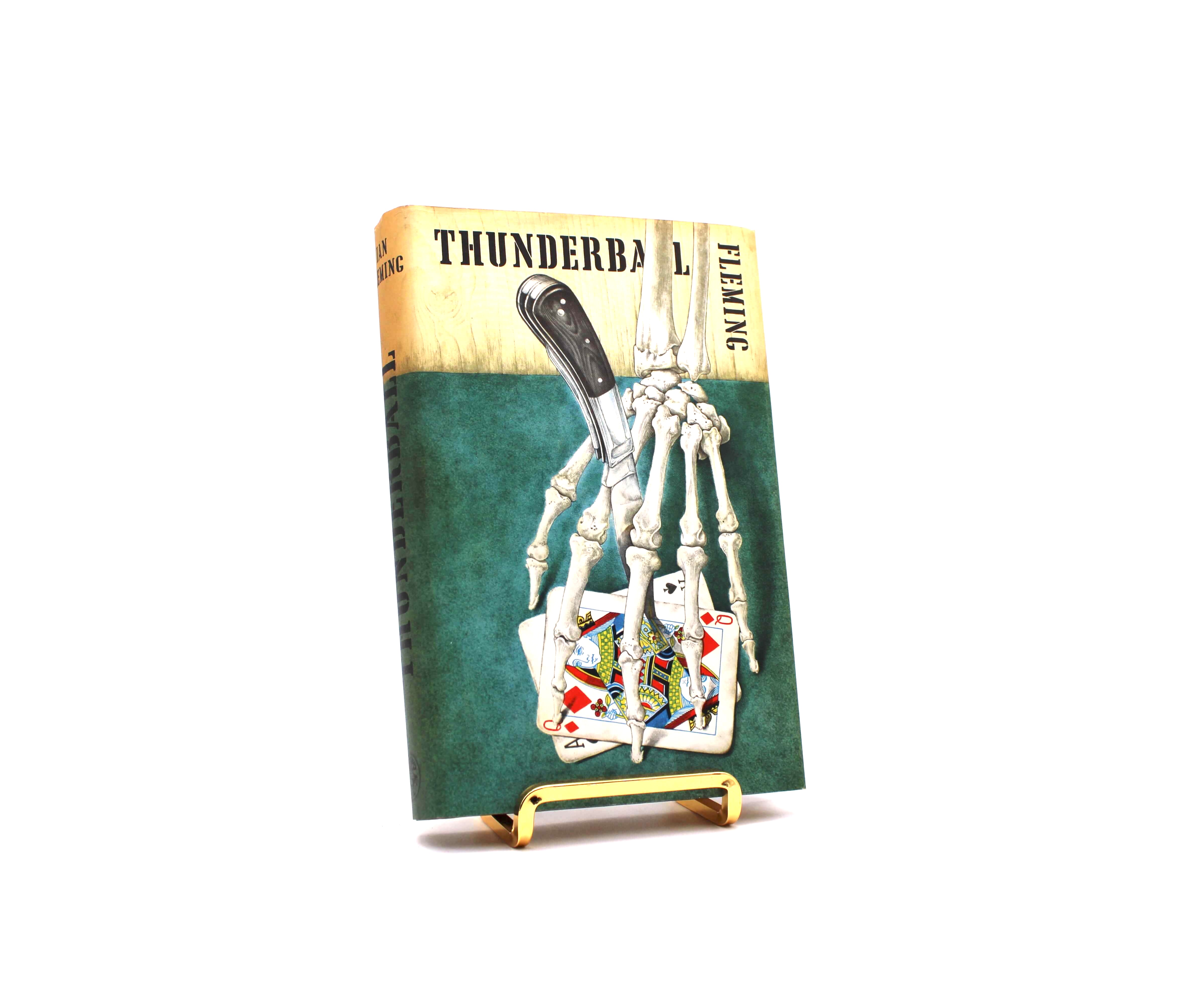 Thunderball. By Ian Fleming. First Edition, First Printing. Jonathan Cape. London, 1961.