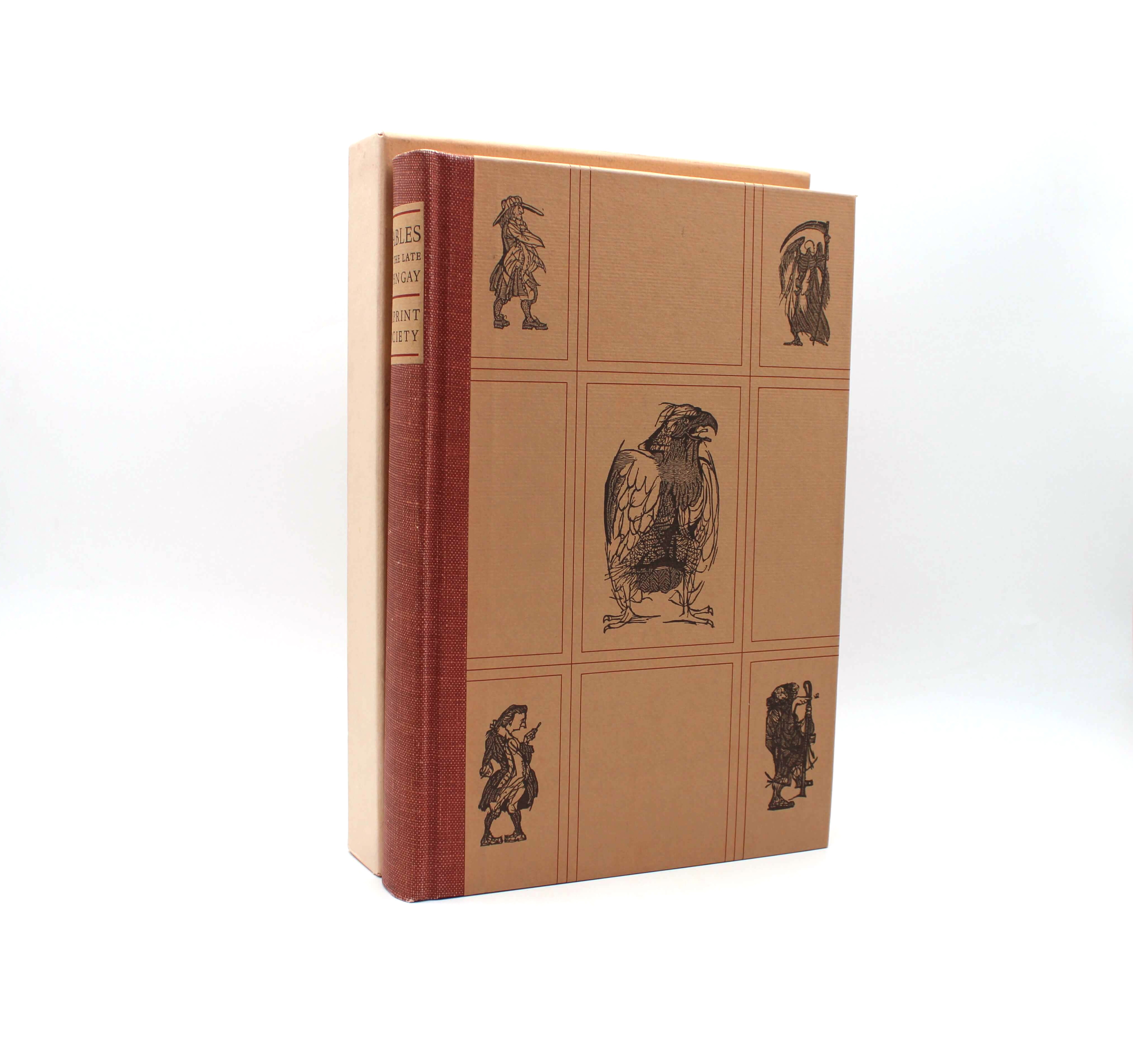 Fables. By John Gay. Signed by Illustrator Gillian Lewis Tyler. Signed Limited Edition. Imprint Society. Barre, 1970.