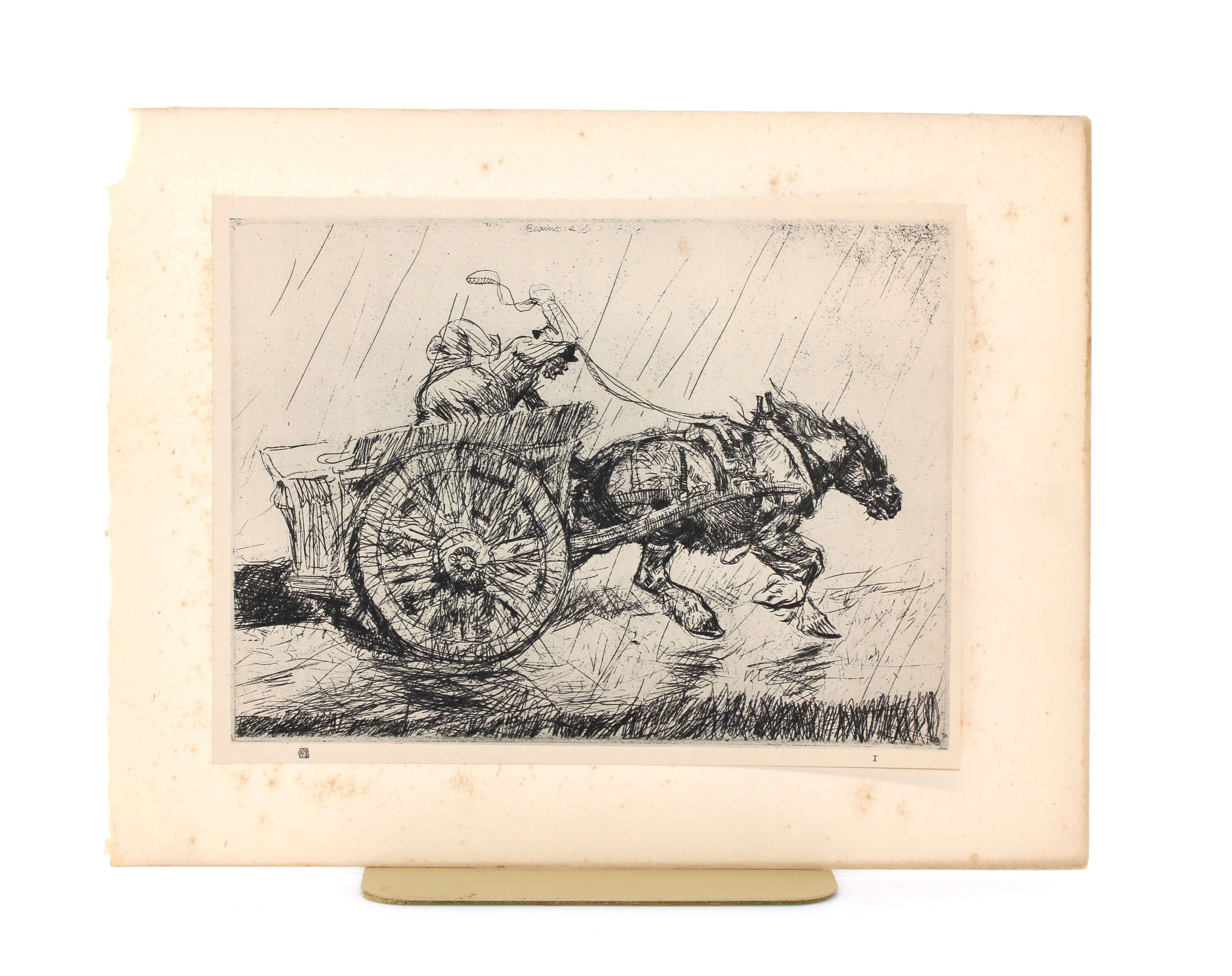Etching Prints. By Edmund Blampied. From the Modern Masters of Etchings No. 10. The Studio. London, 1926.