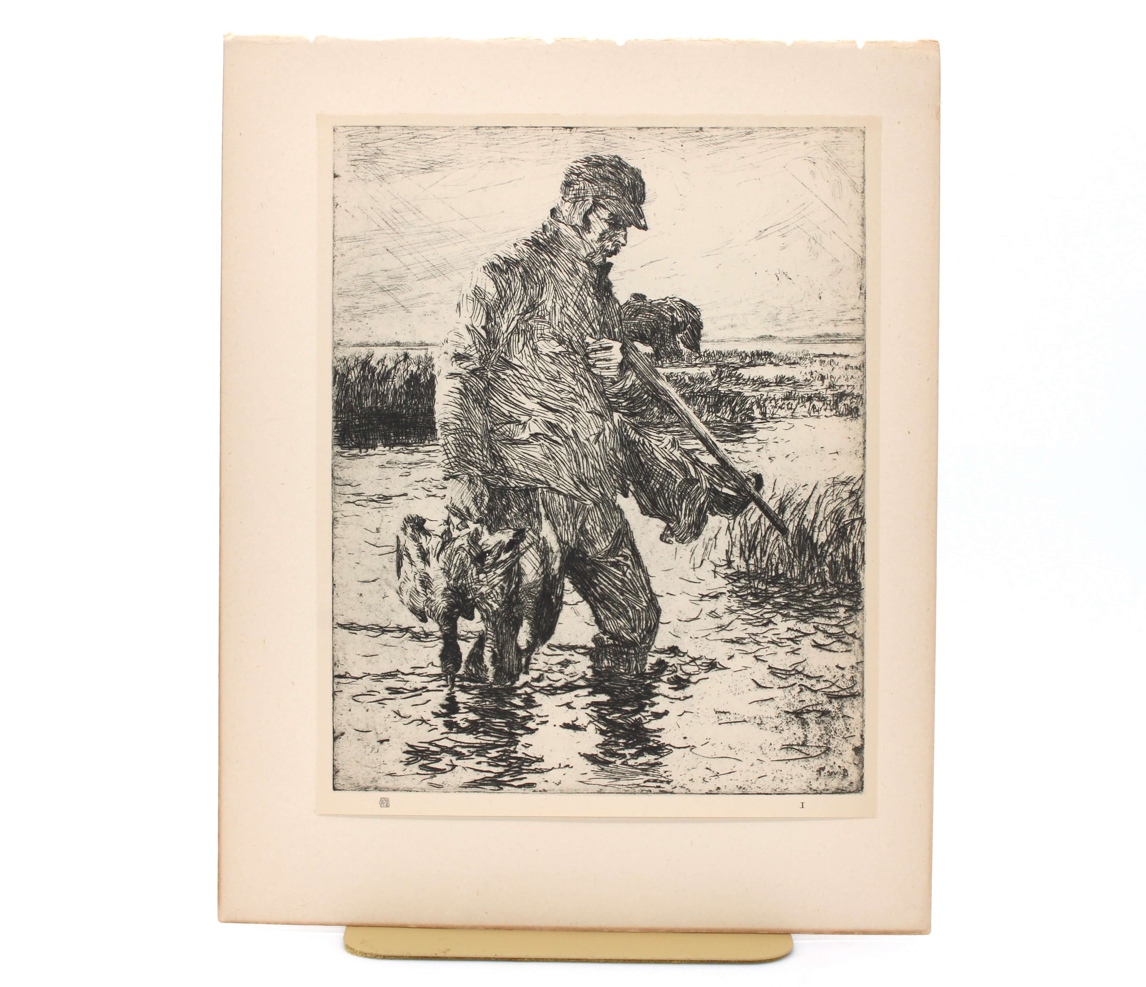 Etching Prints. By Frank W. Benson. From the Modern Masters of Etchings No. 6. The Studio. London, 1925.
