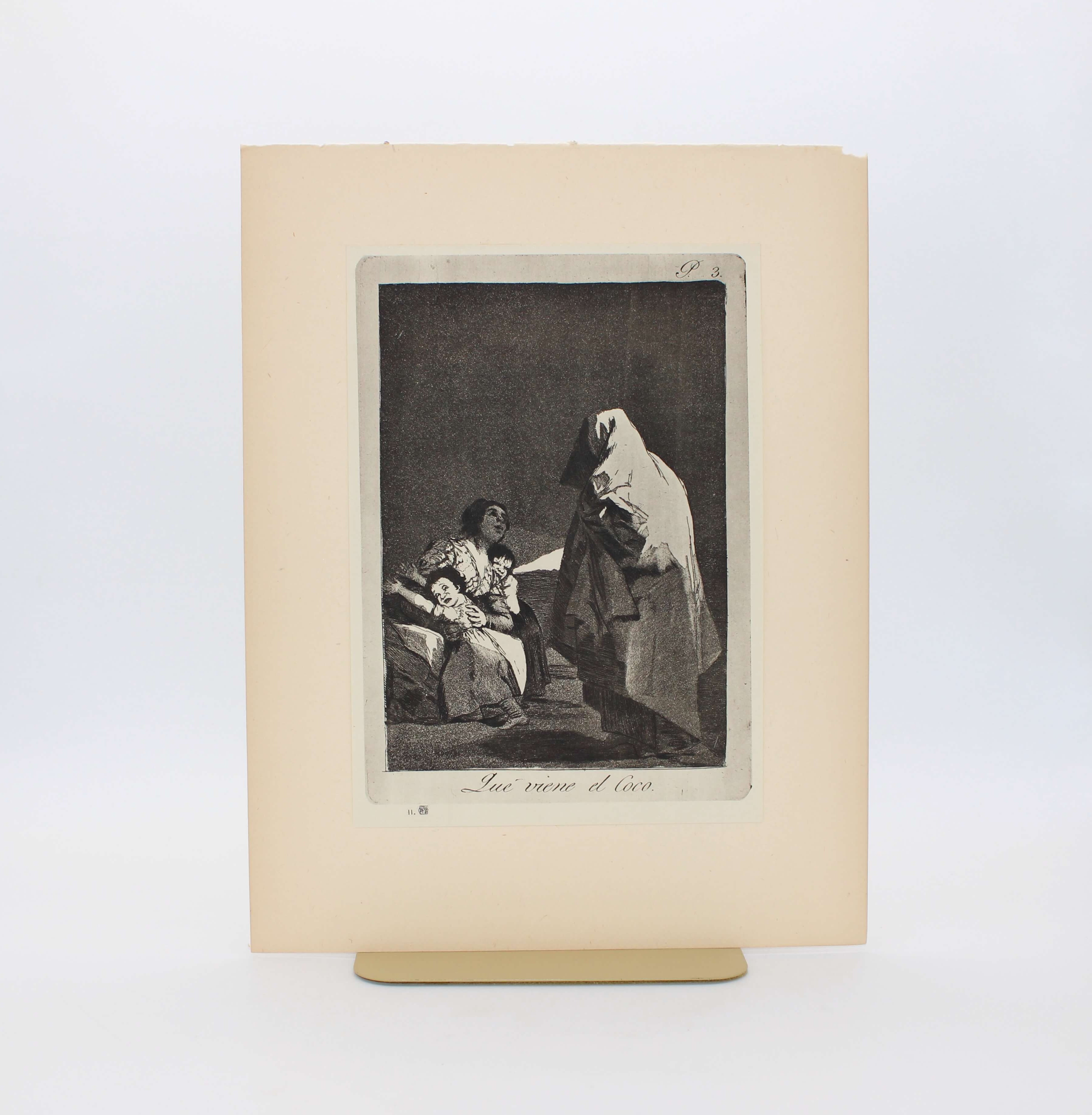 Etching Prints. By Francisco de Goya. From the Modern Masters of Etchings No. 15. The Studio. London, 1927.