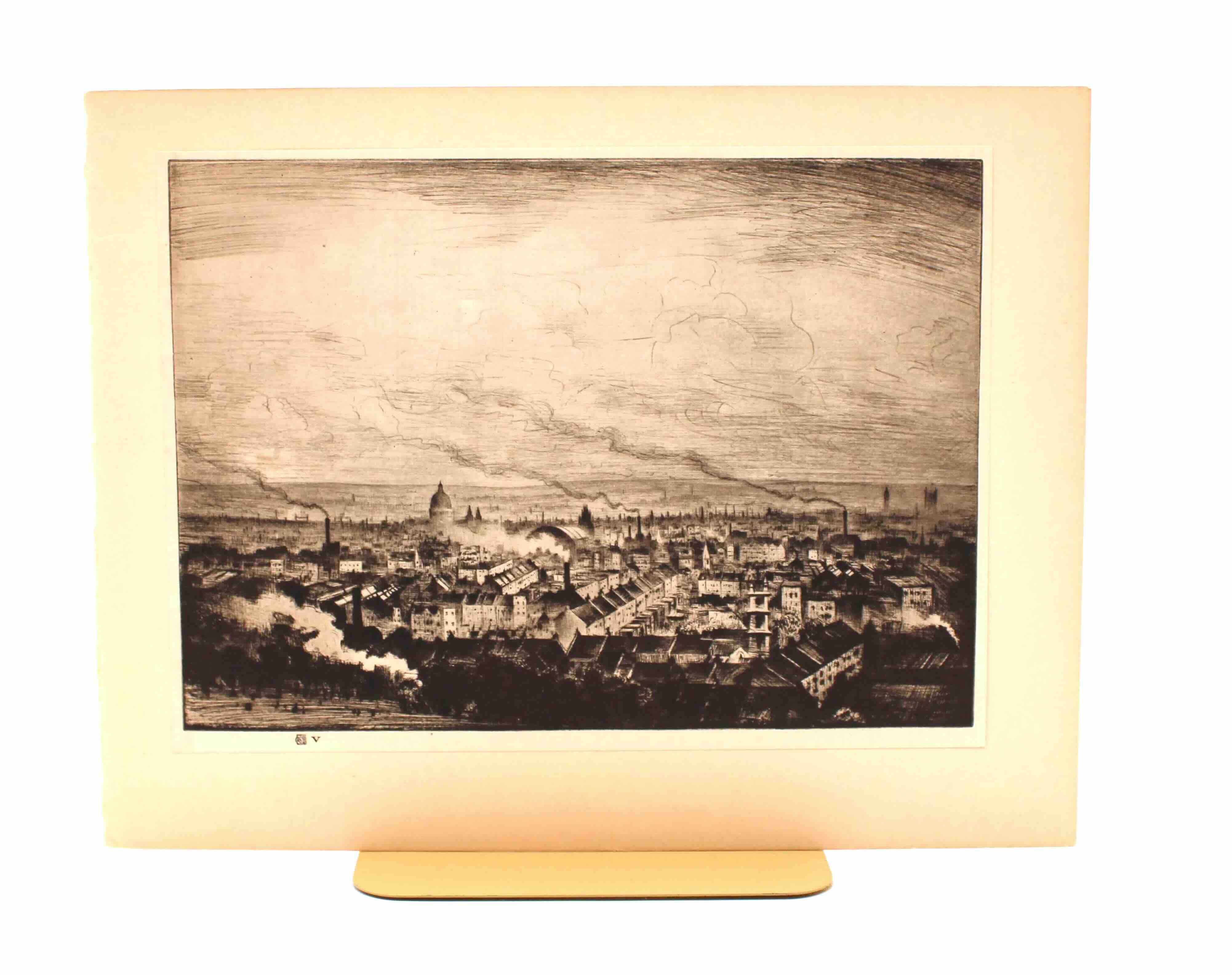 Etching Prints. By C.R.W. Nevison. From the Modern Masters of Etchings No. 31. The Studio. London, 1932. - Image 9