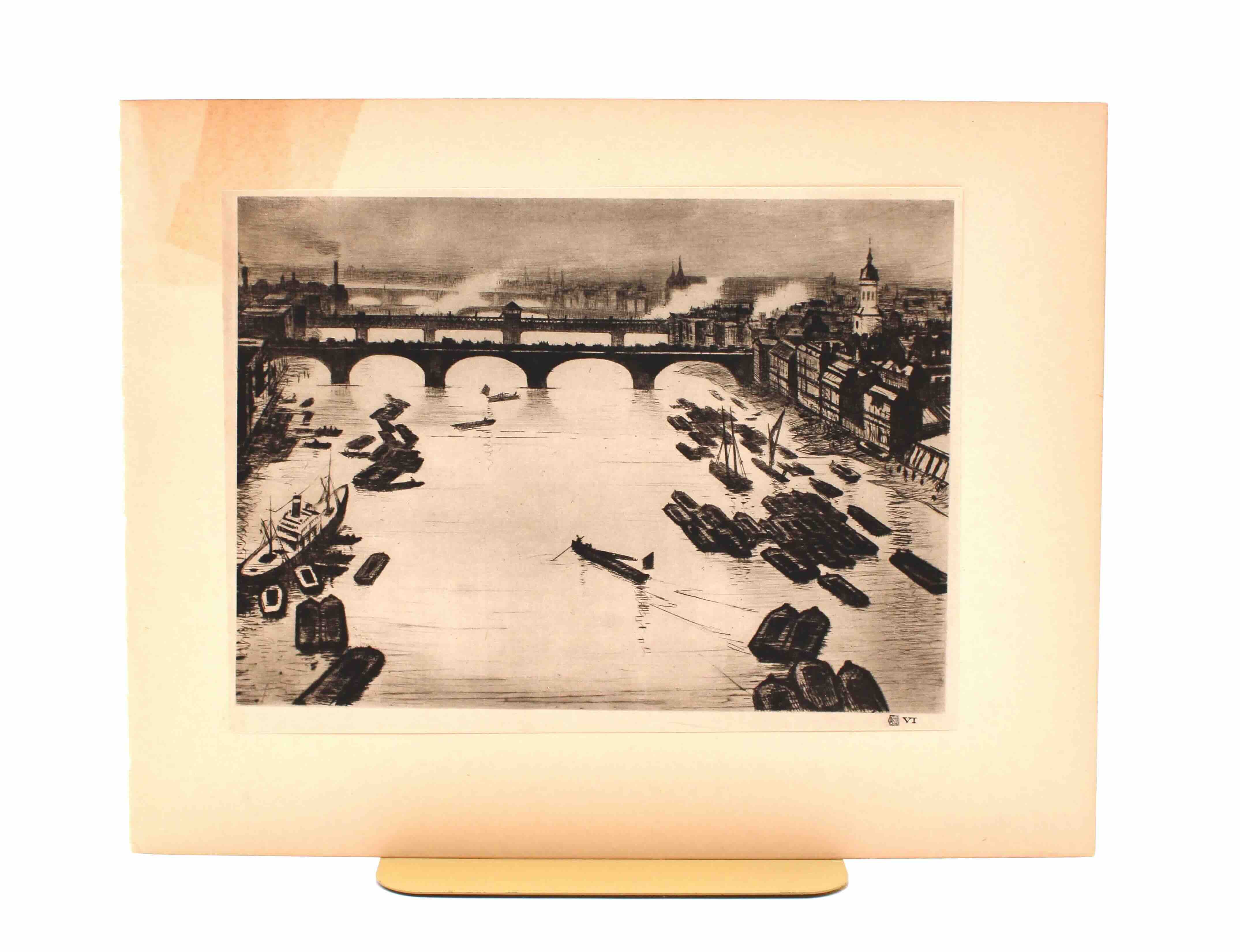 Etching Prints. By C.R.W. Nevison. From the Modern Masters of Etchings No. 31. The Studio. London, 1932. - Image 8