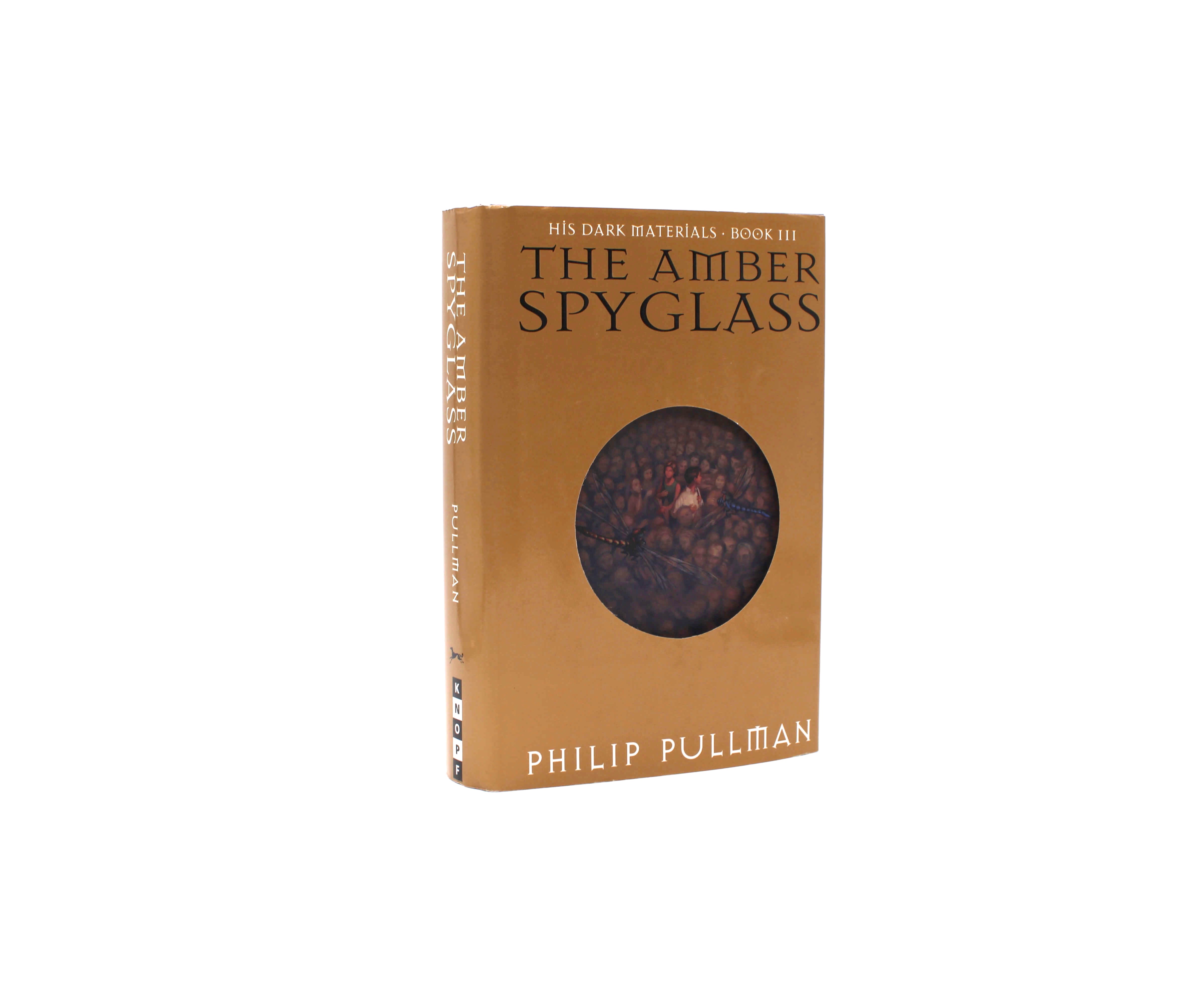 The Amber Spyglass. Signed by Philip Pullman. First American Edition, First Printing. Knopf. New York, 2000.