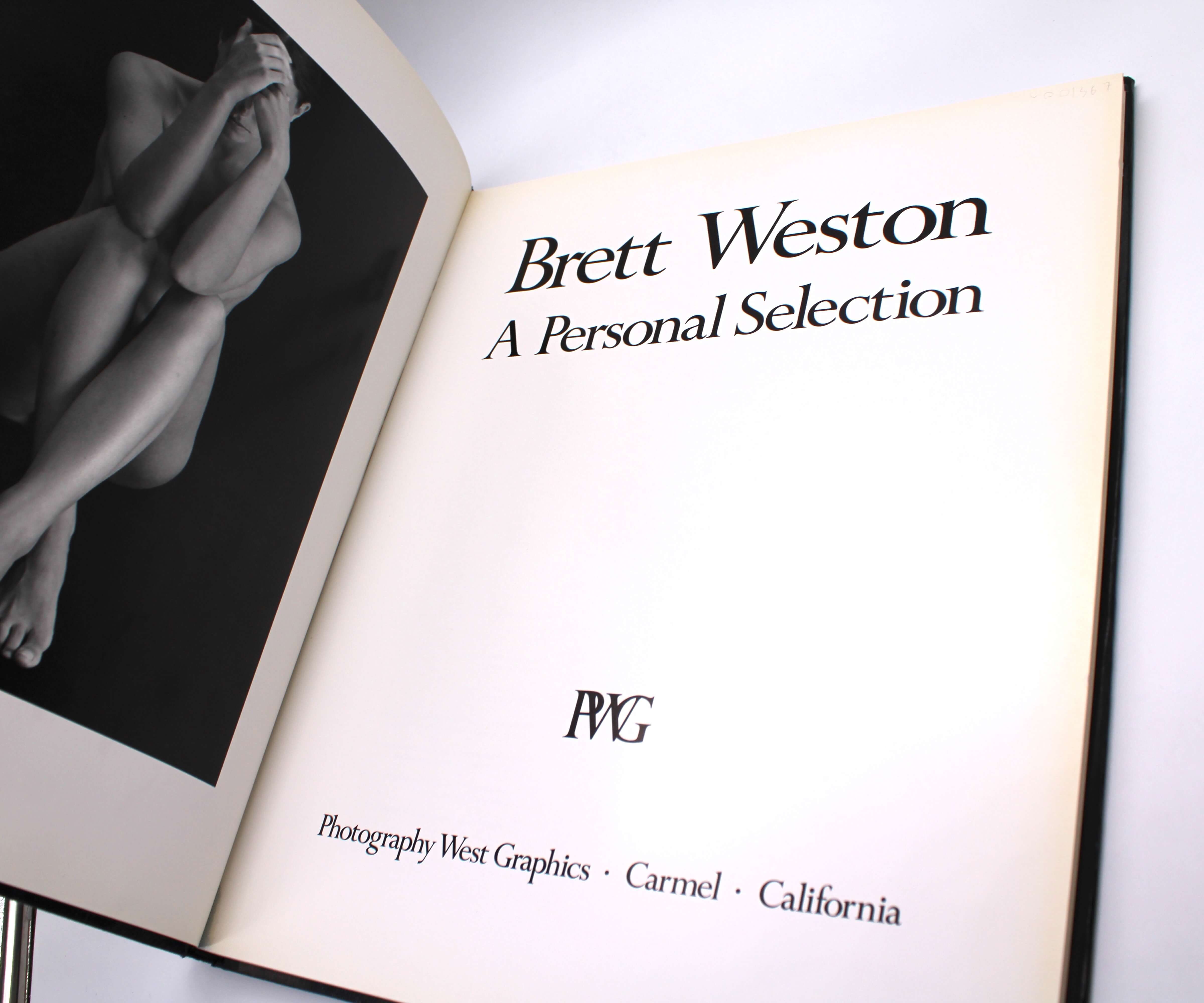 Brett Weston A Personal Selection 洋書　写真集 Brett Weston, a Personal Selection: Weston, Brett: 9780961651503