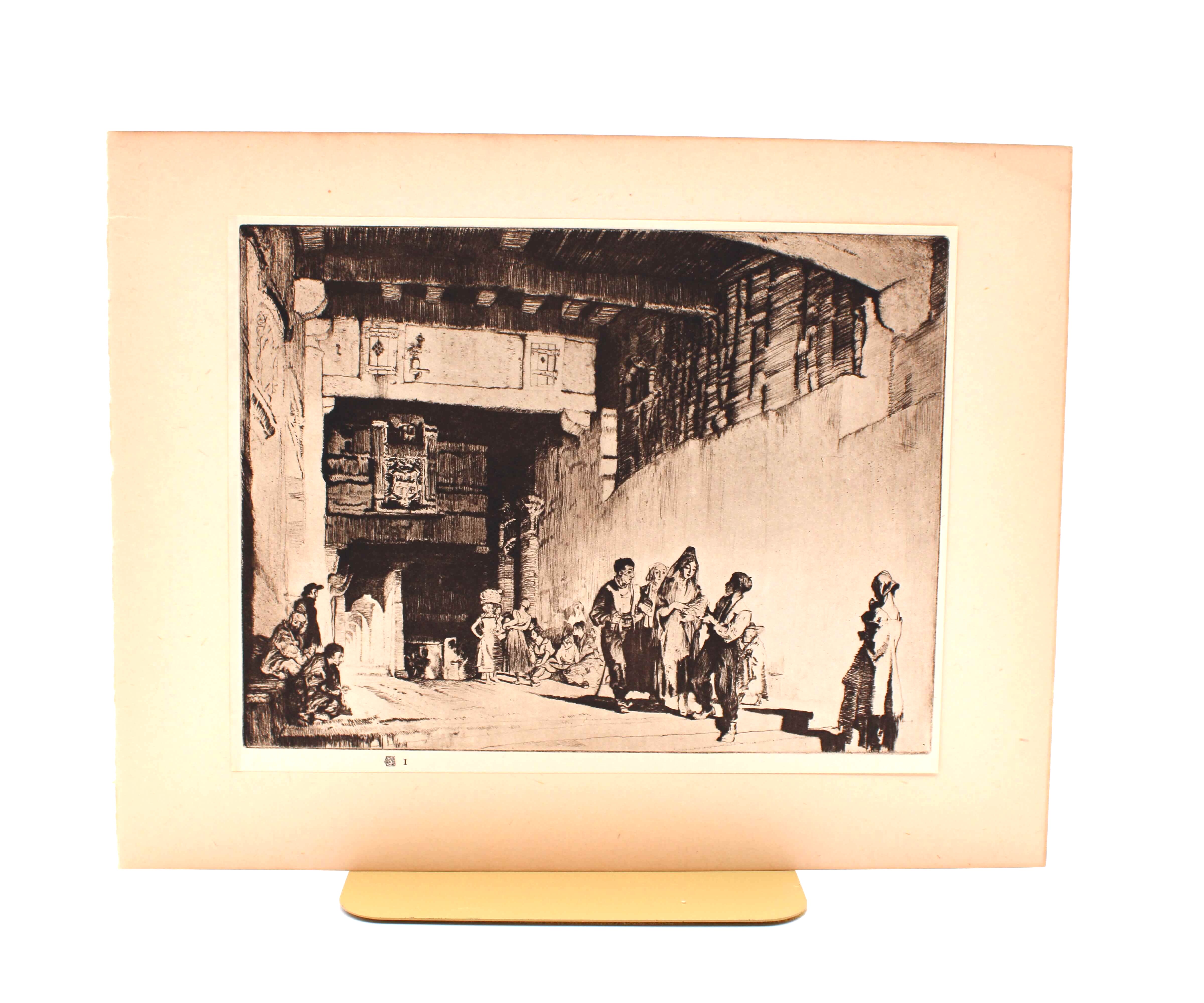 Etching Prints. By W. Russell Flint. From the Modern Masters of Etchings No. 27. The Studio. London, 1931.