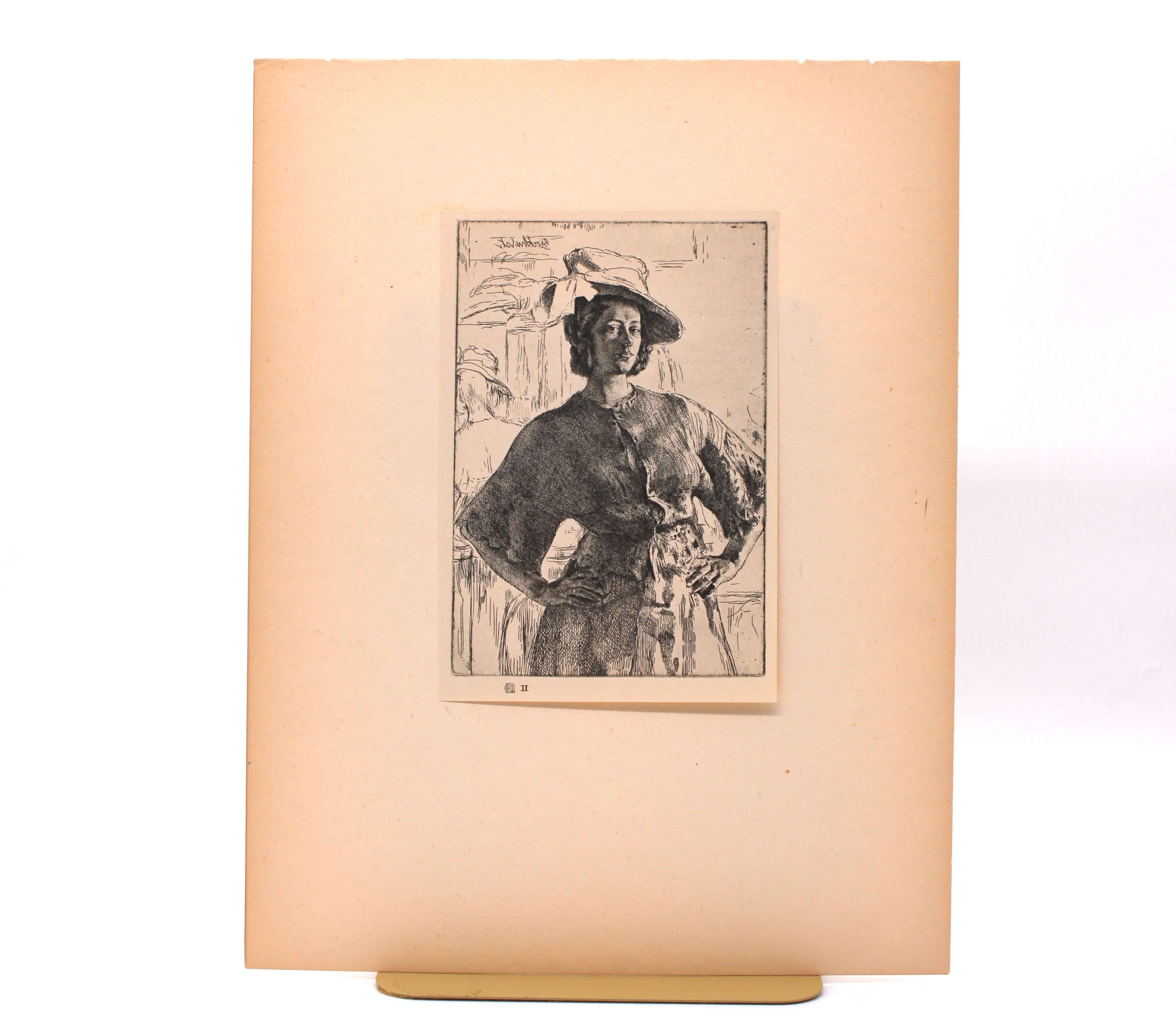 Etching Prints. By G.L. Brockhurst. From the Modern Masters of Etchings No. 19. The Studio. London, 1928.