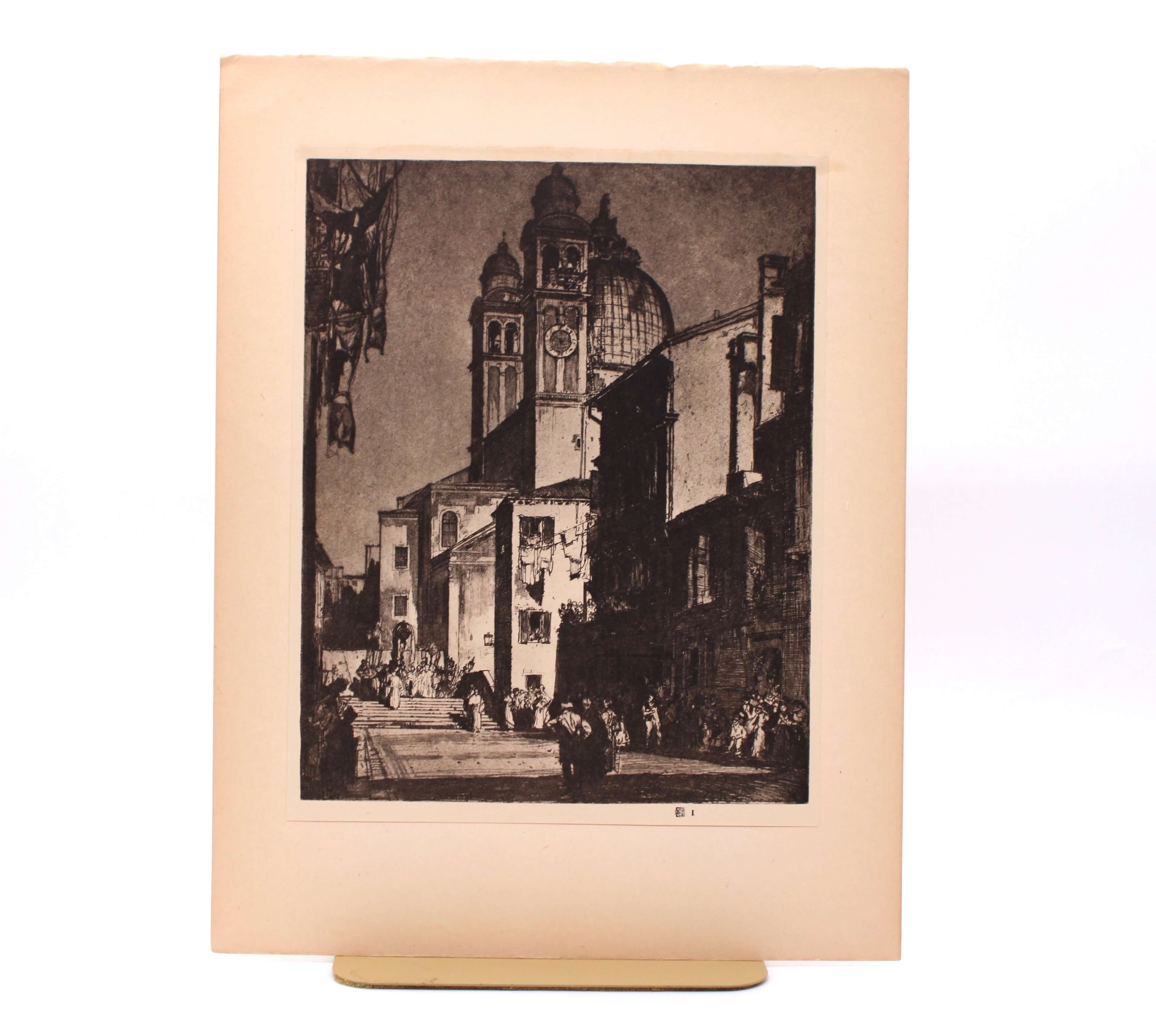 Etching Prints. By Frank Brangwyn. From the Modern Masters of Etchings No. 30. The Studio. London, 1932.
