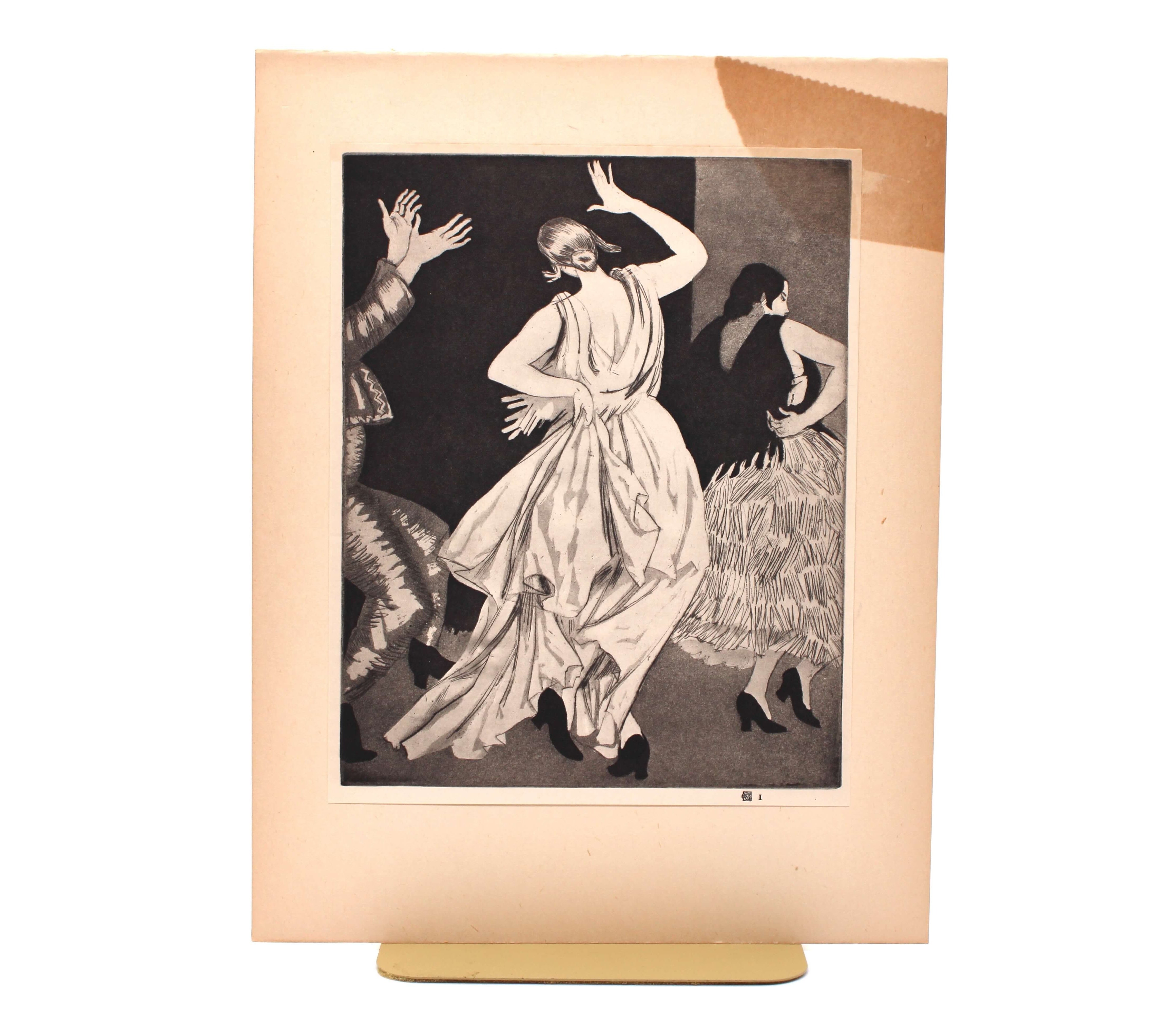 Etching Prints. By Laura Knight. From the Modern Masters of Etchings No. 29. The Studio. London, 1932.