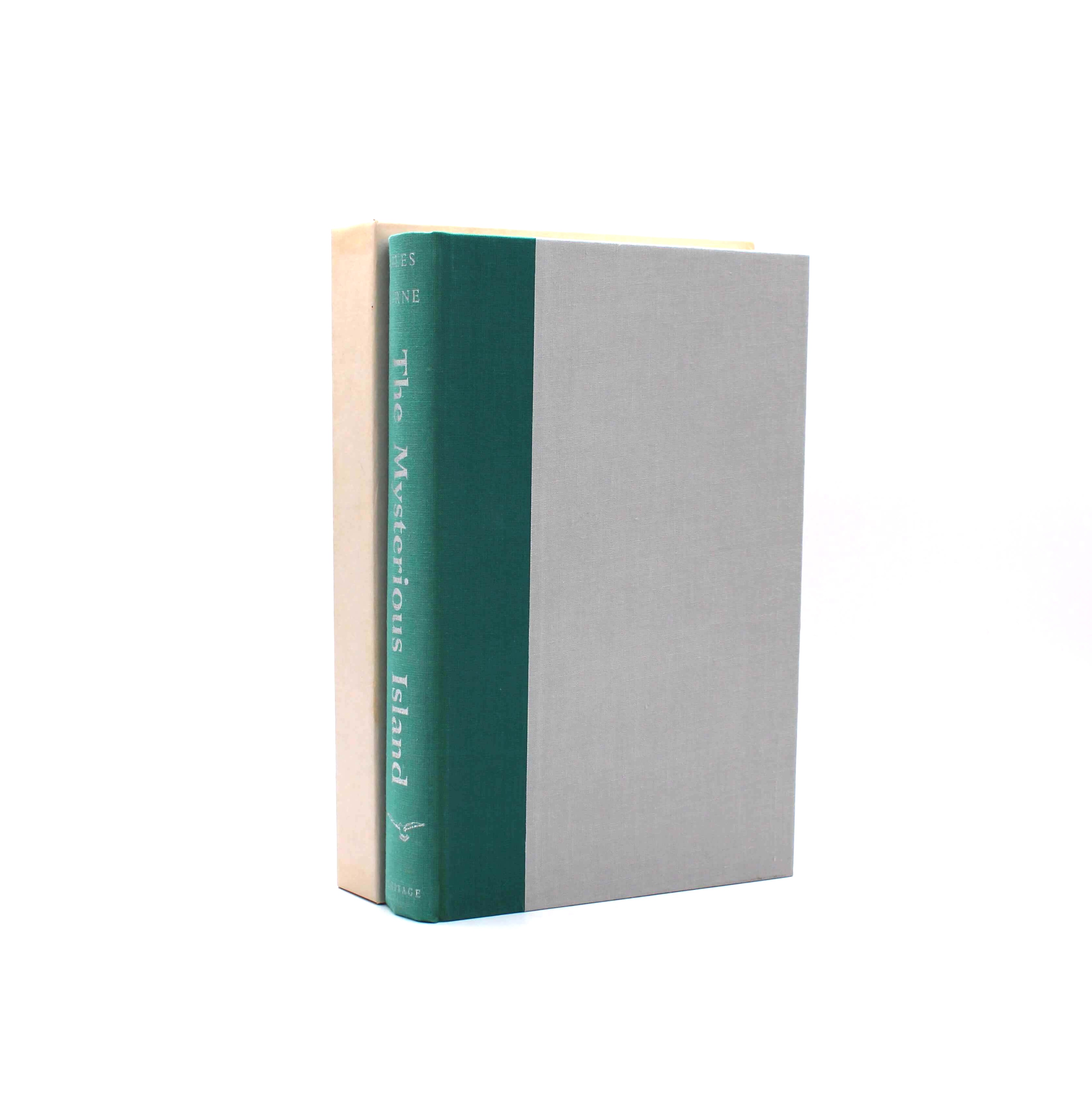 The Mysterious Island. By Jules Verne. Translated by W. H. G. Kingston. Illustrated by Edward A. Wilson. Illustrated Edition. Heritage Press. Norwalk, 1987.