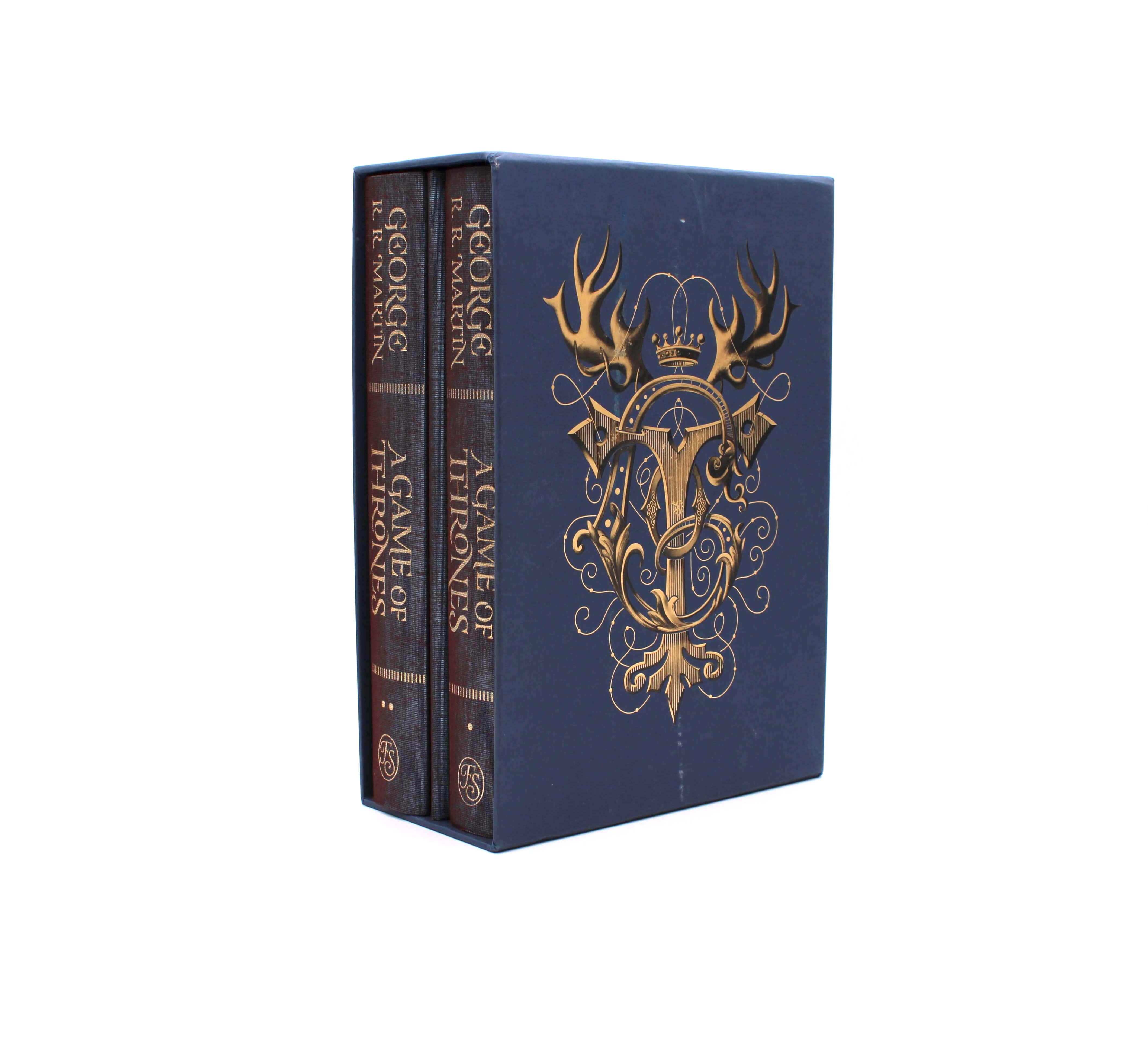 A Game of Thrones. By George R.R. Martin. Illustrated by Jonathan Burton. Folio Society Edition, Second Printing. Folio Society. London, 2019.