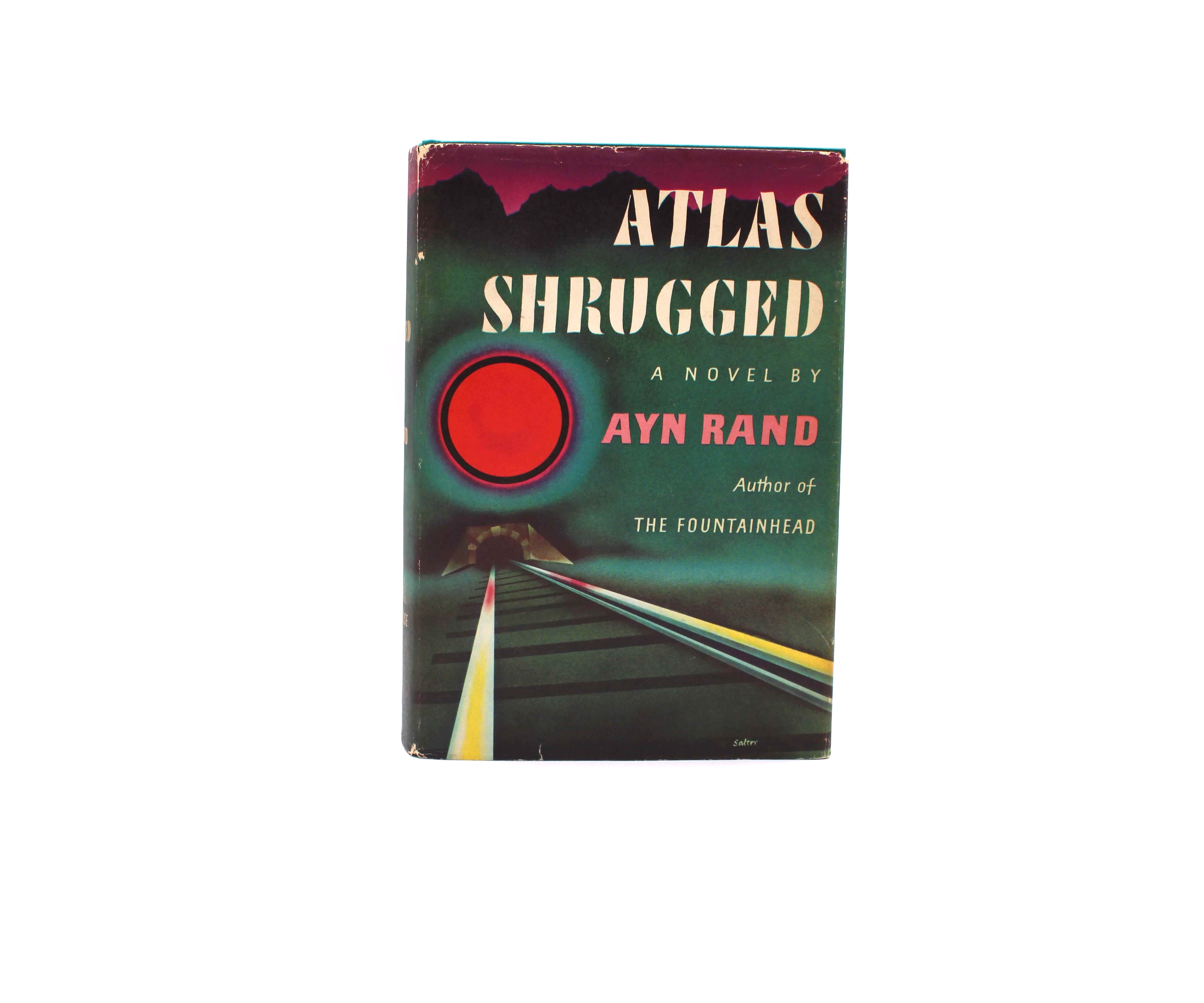 Atlas Shrugged. By Ayn Rand. First Edition, First Printing. Random House.  New York, 1957. – Evening Land Books