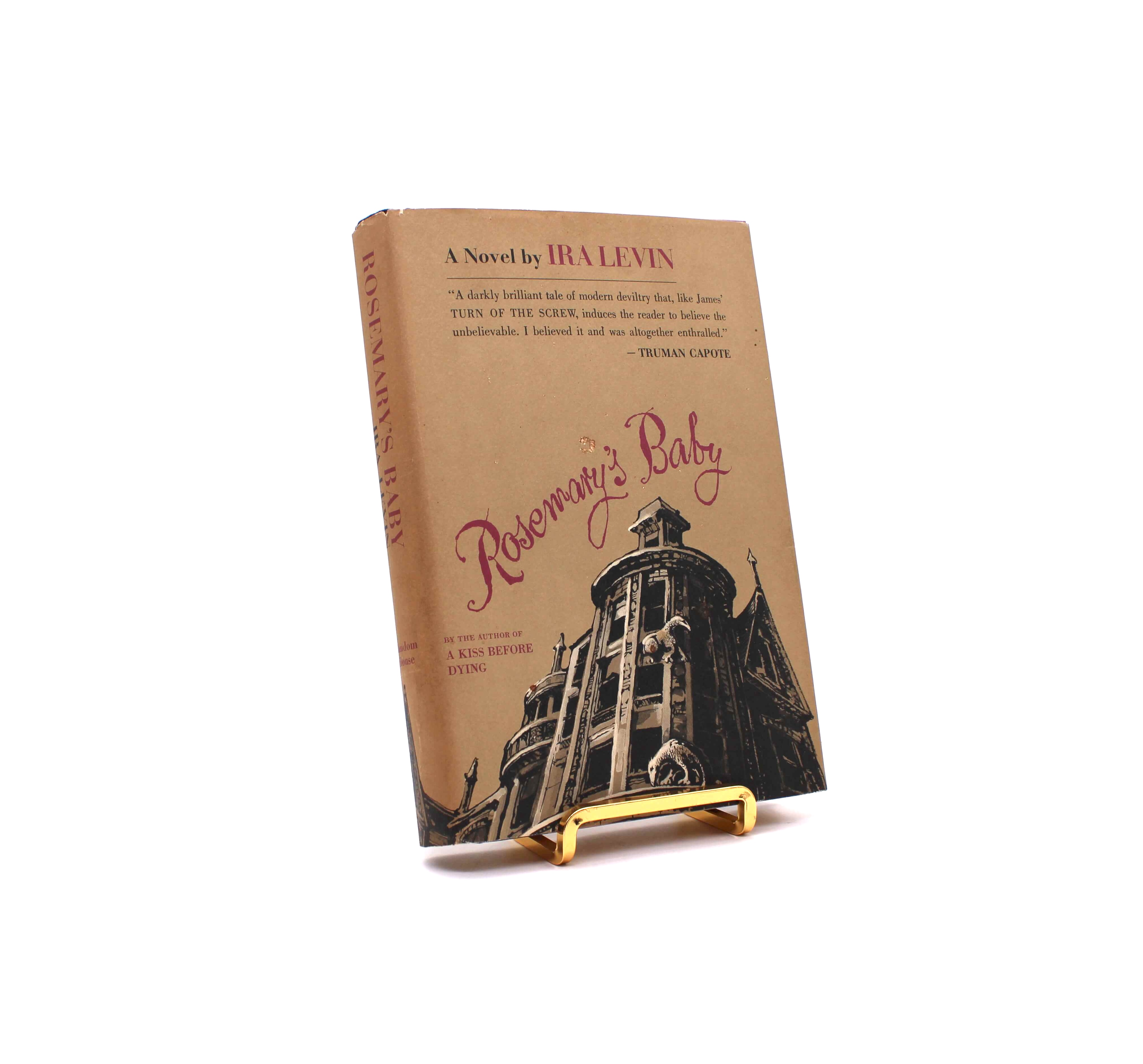 Rosemary’s Baby. By Ira Levin. First Edition, First Printing. Random House. New York, 1967.