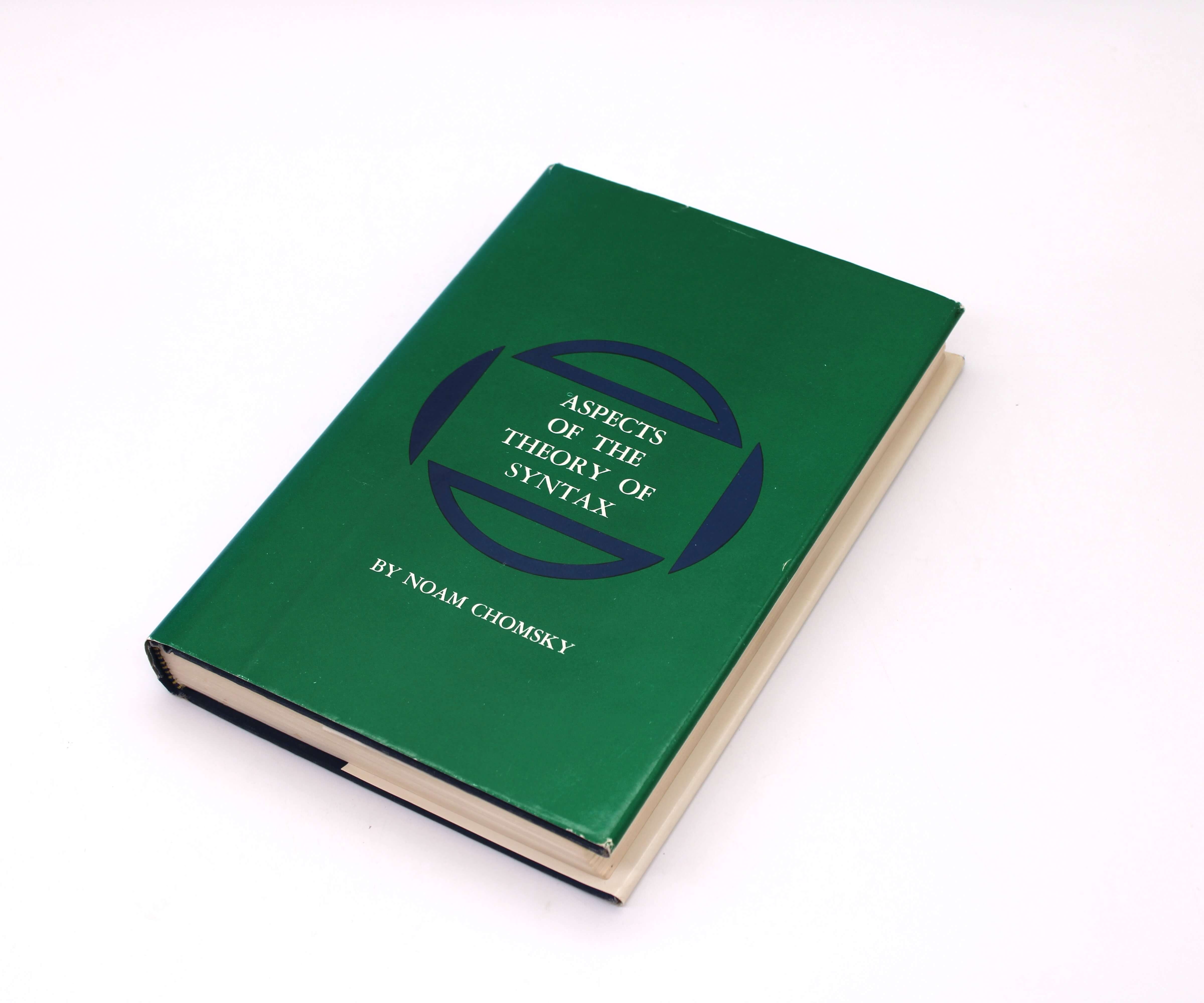 Aspects of the Theory of Syntax. By Noam Chomsky. First Edition