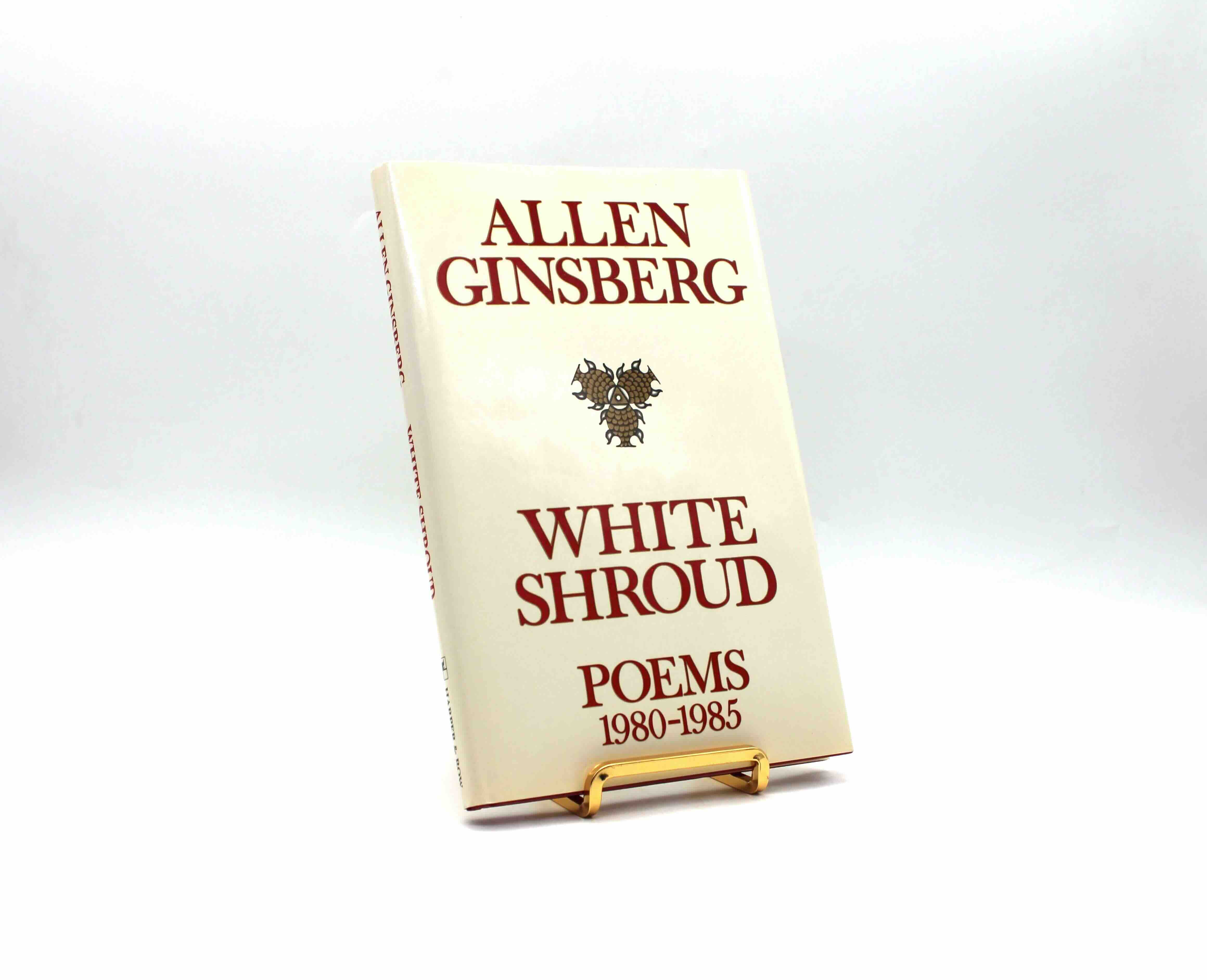 White Shroud. Signed by Allen Ginsberg. First Edition, First Printing. Harper & Row. New York, 1986.