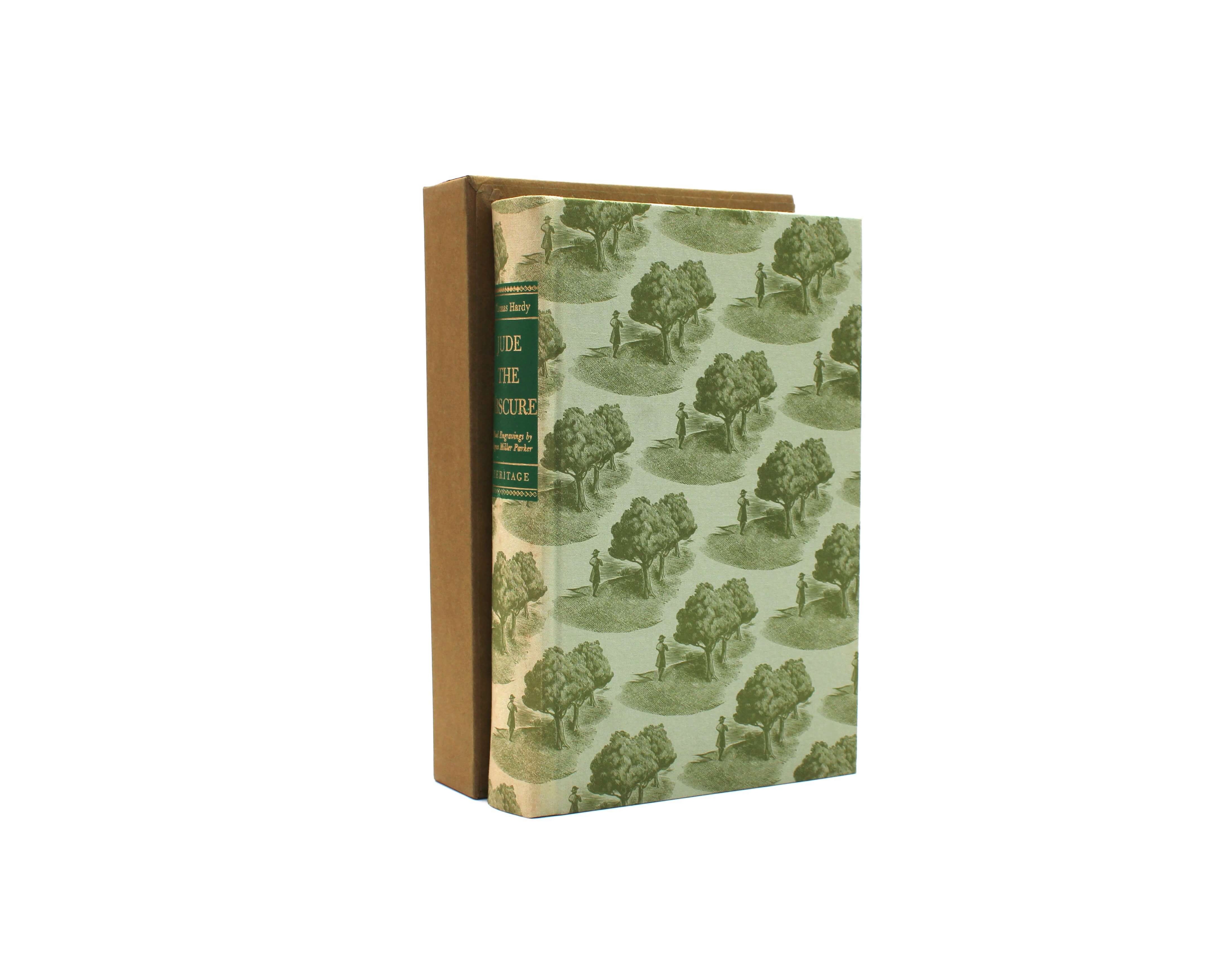 Jude the Obscure. By Thomas Hardy. Illustrated by Agnes Miller Parker. Illustrated Edition. Heritage Press. New York, 1969.