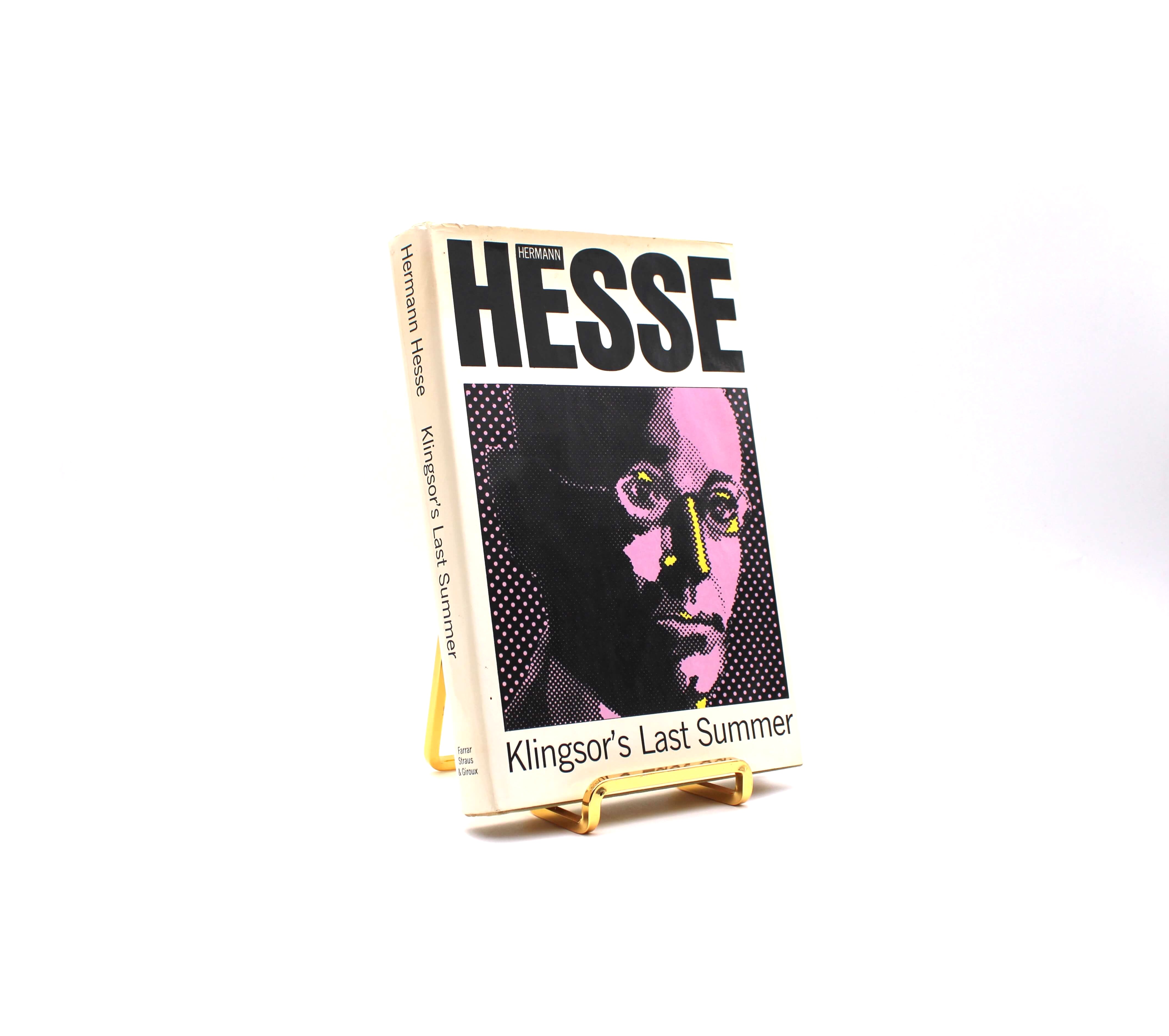Klingsor’s Last Summer. By Hermann Hesse. Translated by Richard and Clara Winston. First American Edition, First Printing. Farrar, Straus, Giroux. New York, 1970.