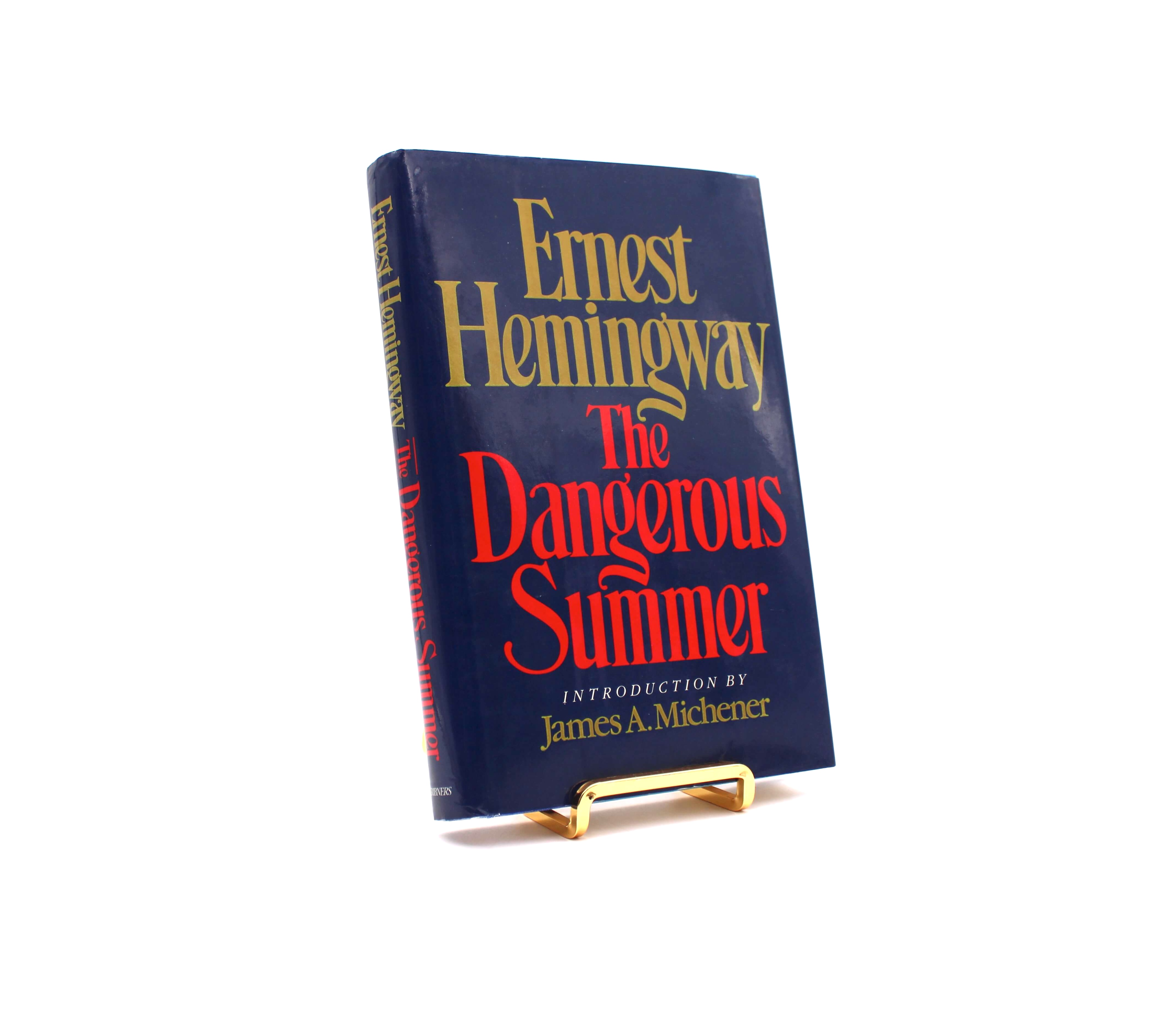 The Dangerous Summer. By Ernest Hemingway. First Edition, First Printing. Scribners. New York, 1985.