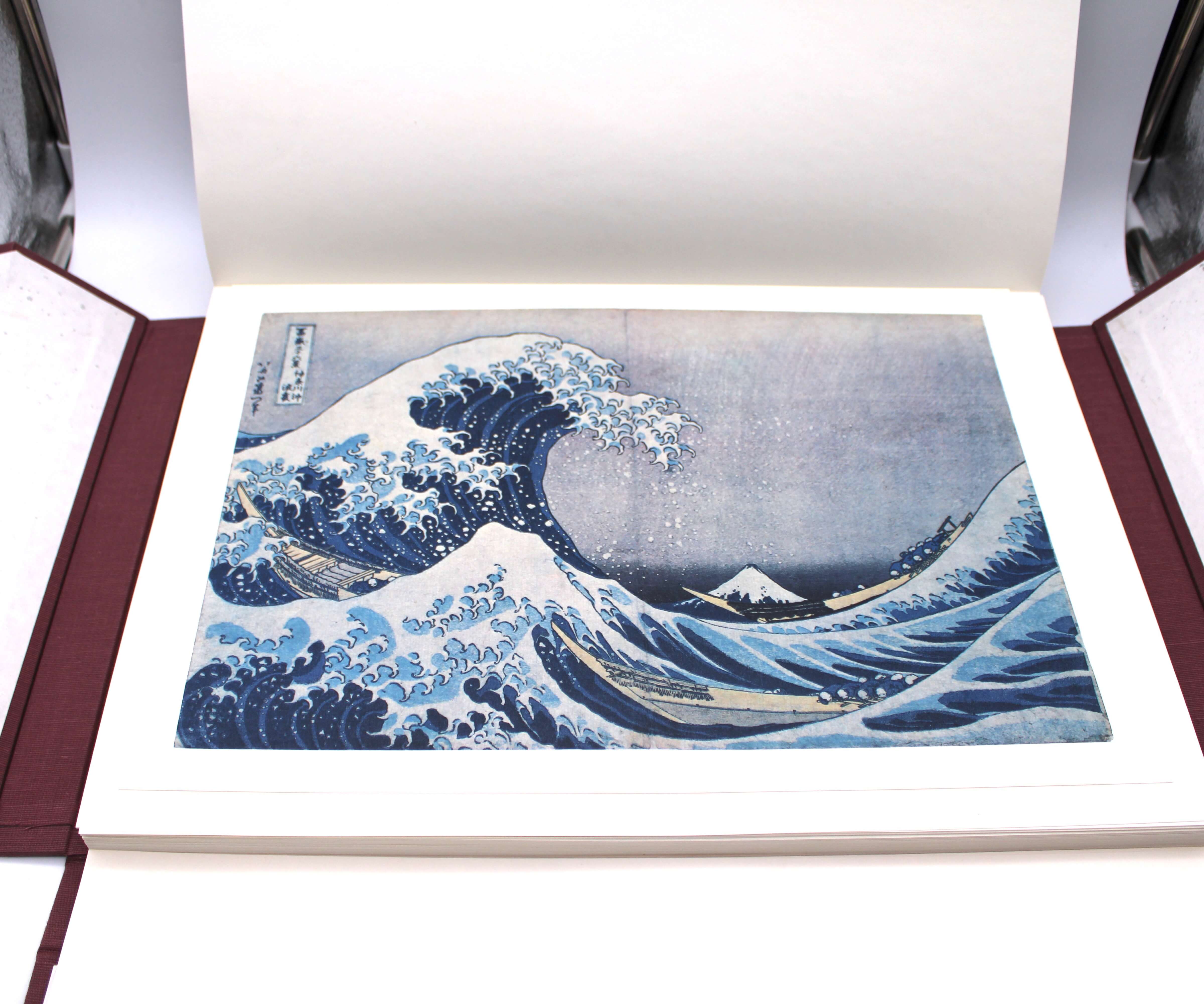 Master Collection of Landscape Woodblock Prints. By Hokusai