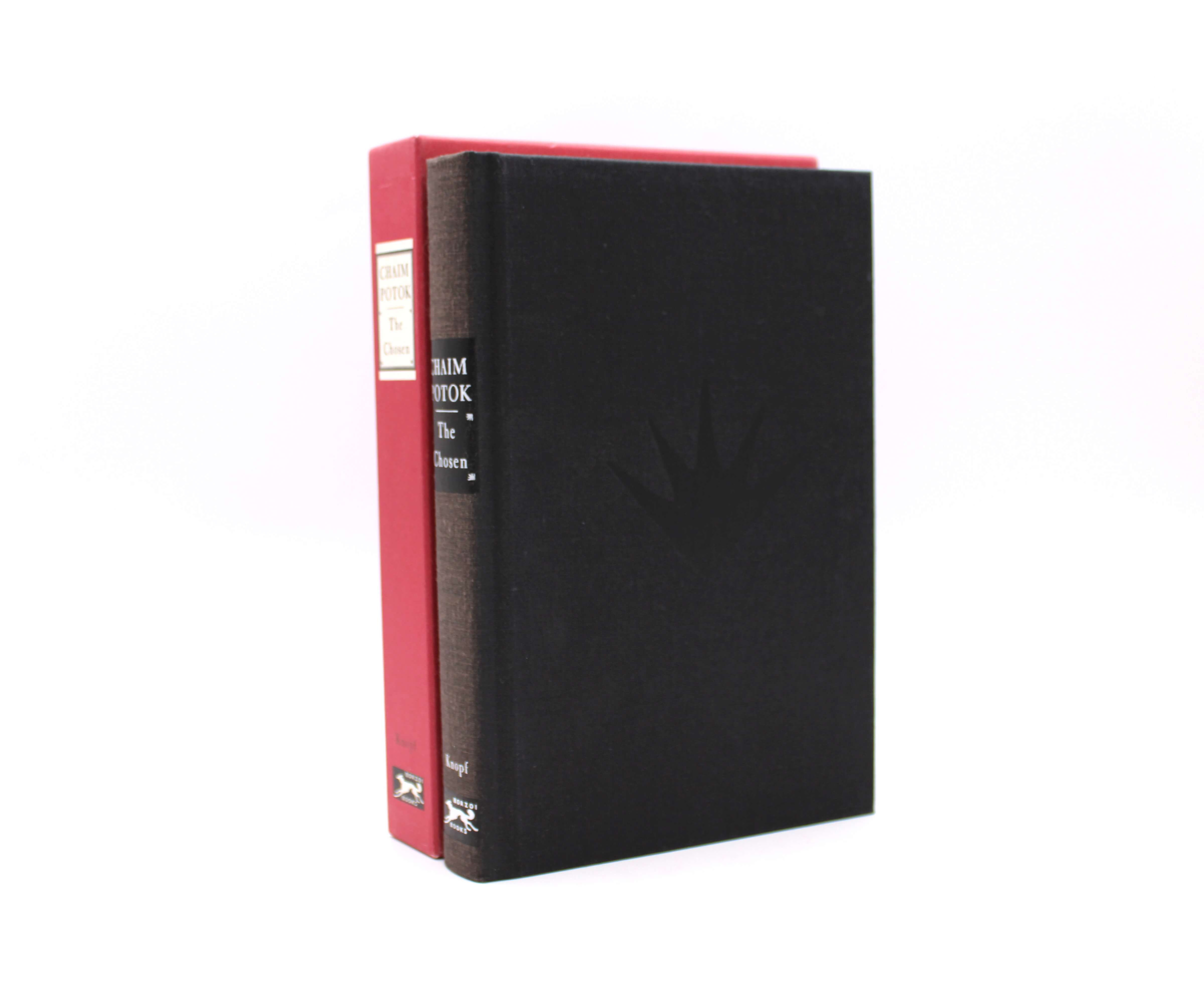 The Chosen. Signed by Chaim Potok. Signed Limited Anniversary Edition. Knopf. New York, 1992.