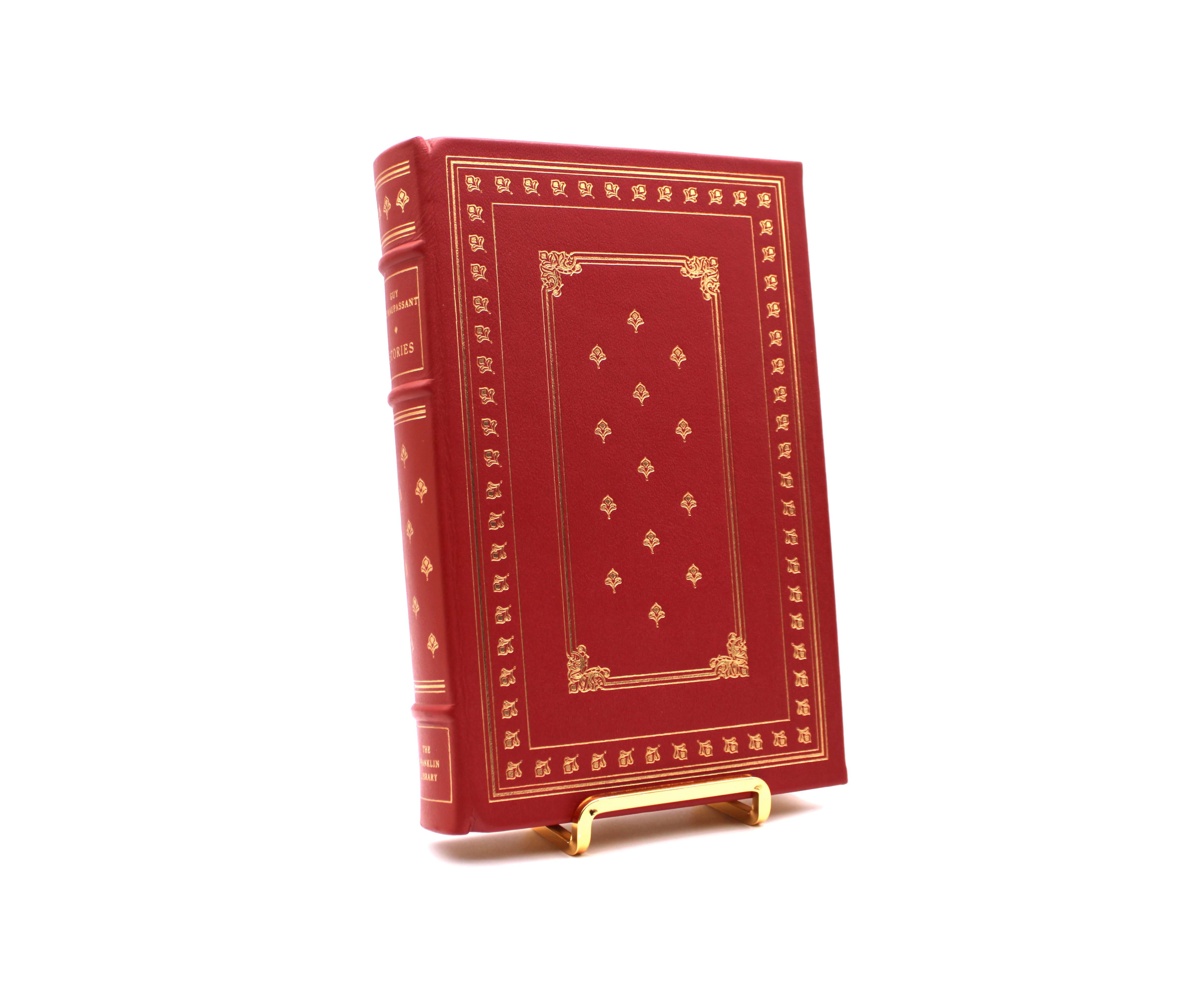 Stories. By Guy de Maupassant. Illustrated by Ben Wohlberg. Limited Edition. Franklin Library. Franklin Center, 1980.