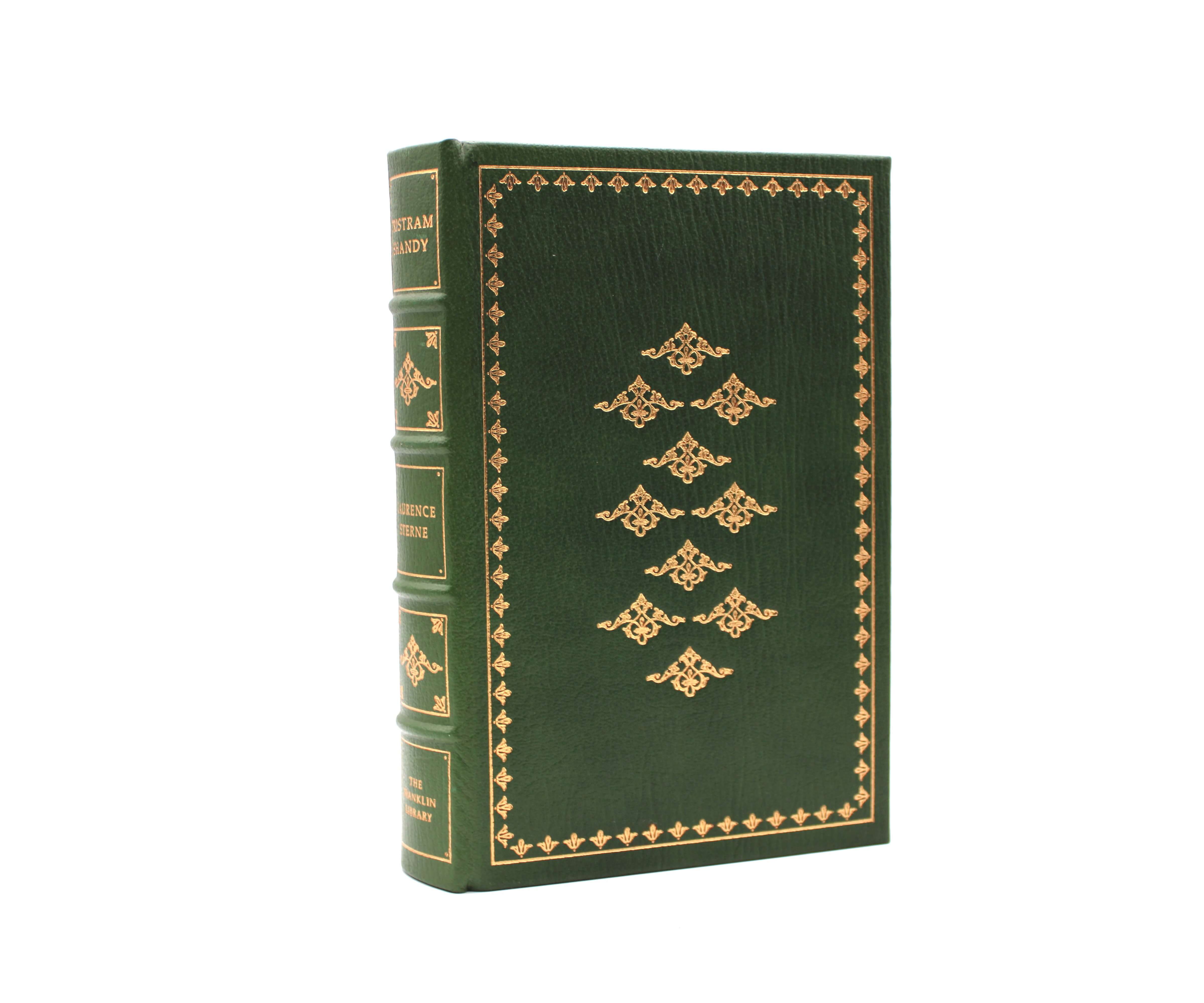 Tristram Shandy. By Laurence Sterne. Illustrations by John Austen. Limited Edition. Franklin Library. Franklin Center, 1980.