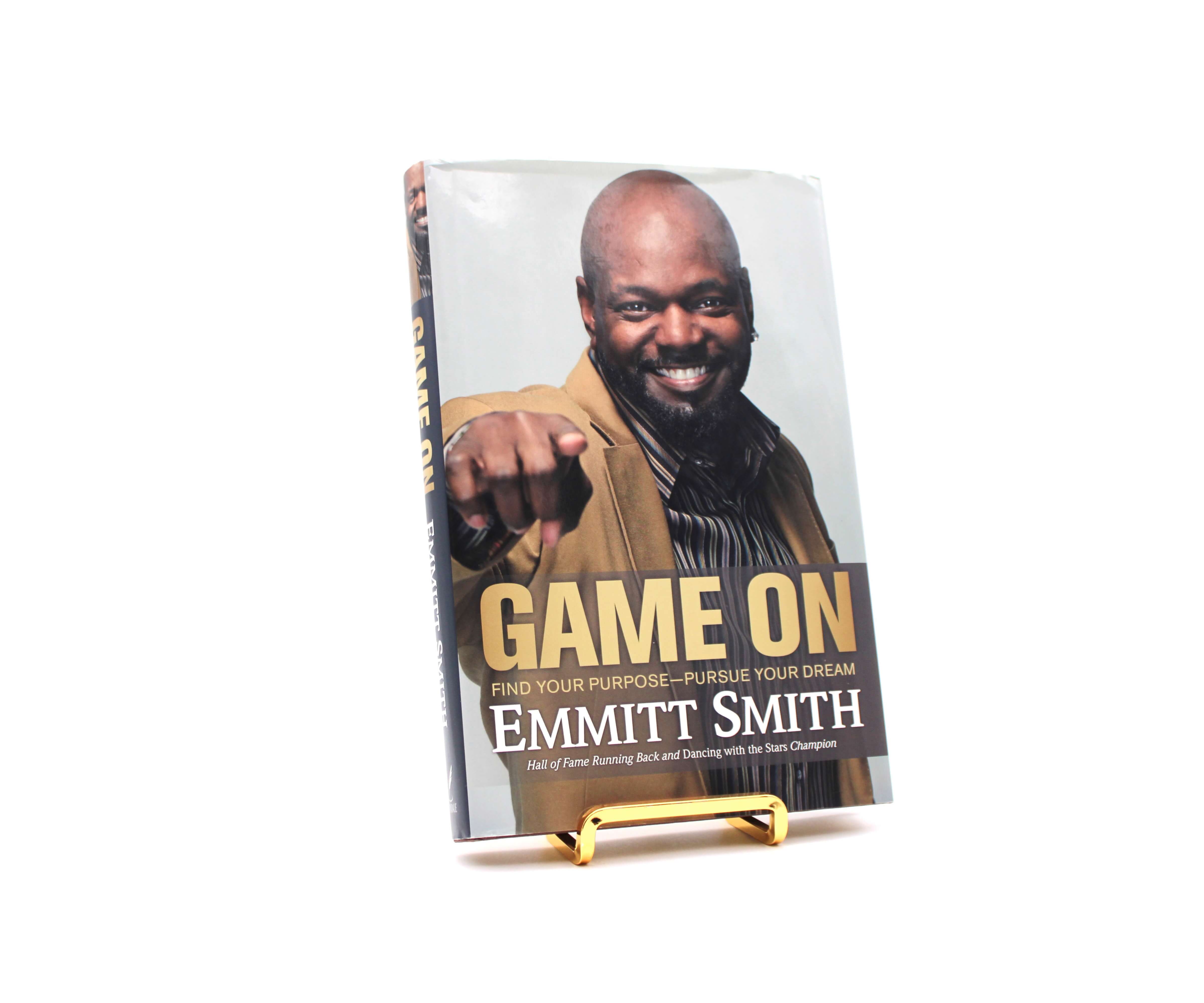 Game On. Signed by Emmitt Smith. First Edition, First Printing. Tyndale. Carol Stream, 2011.