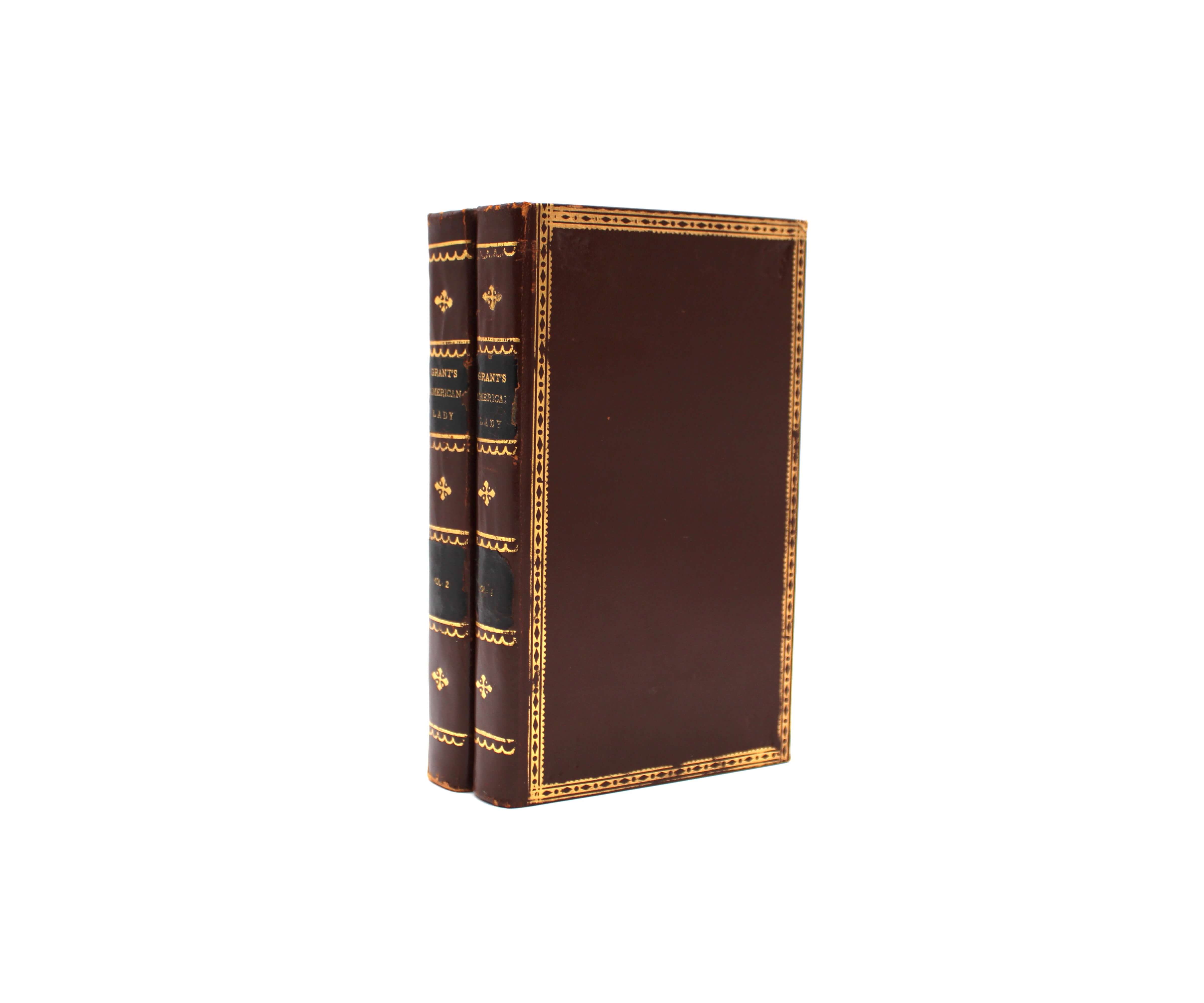 Memoirs of an American Lady. By Anne MacVicar Grant. First Edition, First Printing. Longman, Hurst, Rees, and Orme. London, 1808.