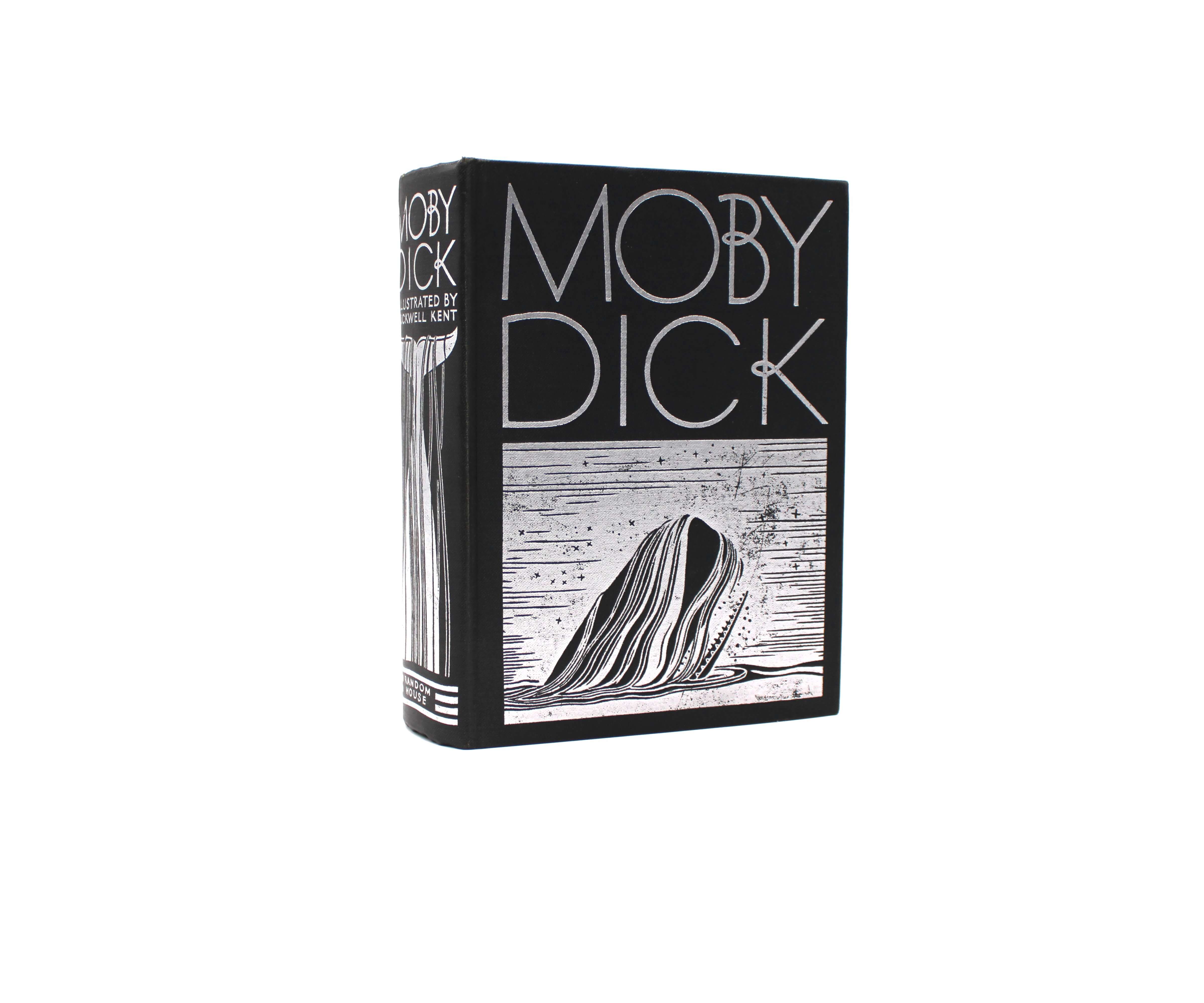 Moby Dick. By Herman Melville. Illustrated by Rockwell Kent. First Trade Edition, First Printing. Random House. New York, 1930.