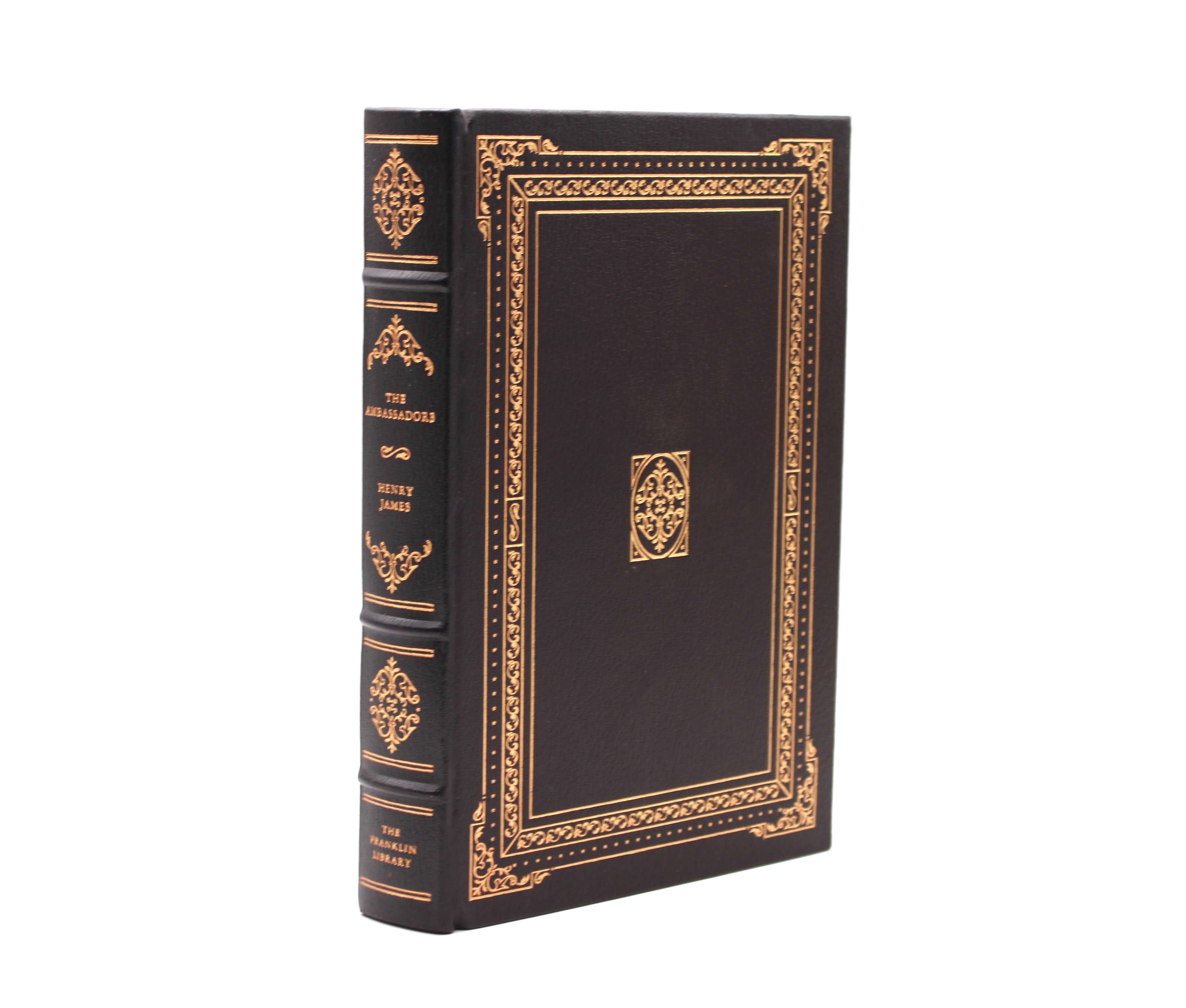 The Ambassadors. By Henry James. Photographs by Eugene Atget. Limited Edition. Franklin Library. Franklin Center, 1980.