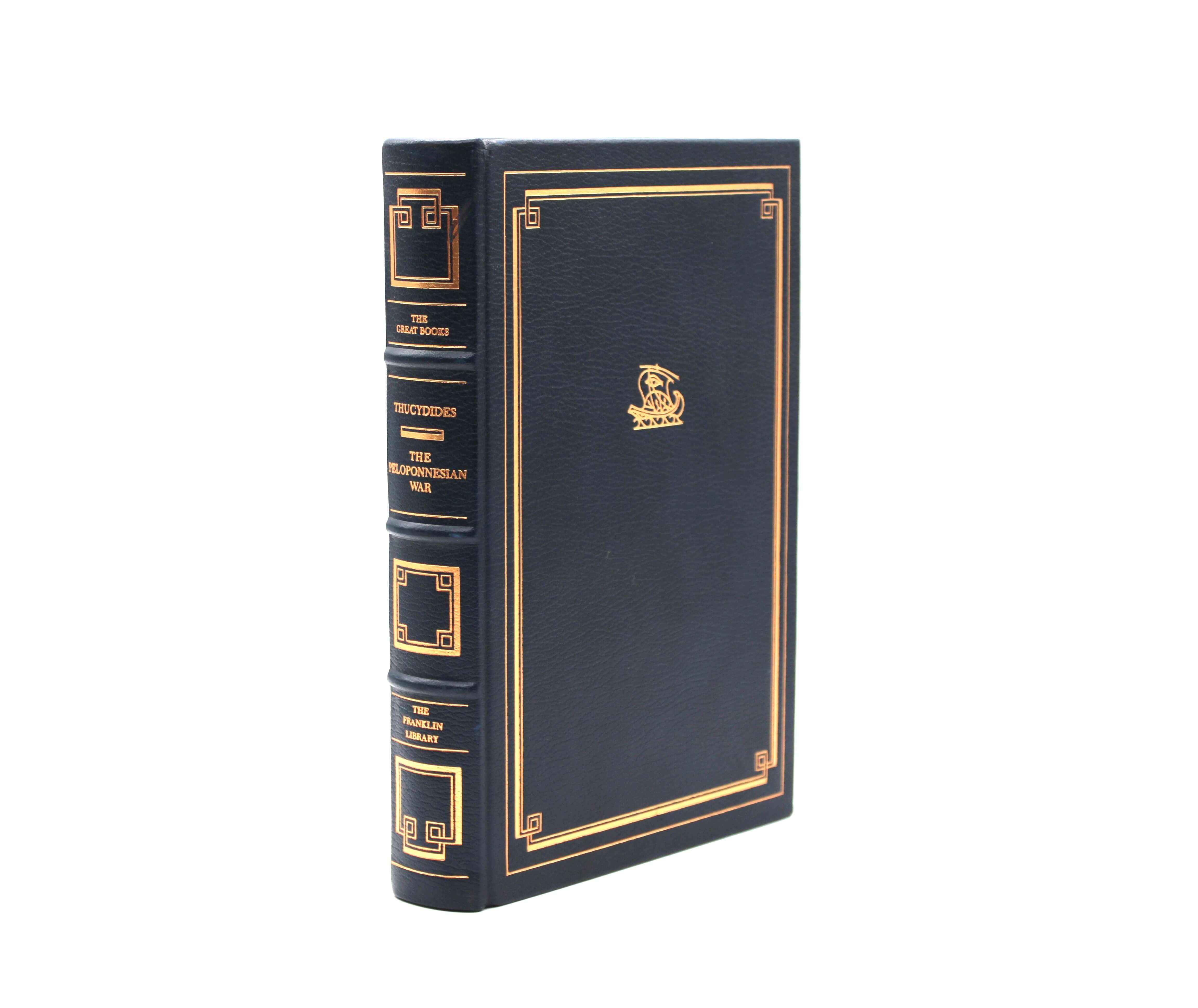 The Peloponnesian War. By Thucydides. Limited Edition. Franklin Library. Franklin Center, 1978.