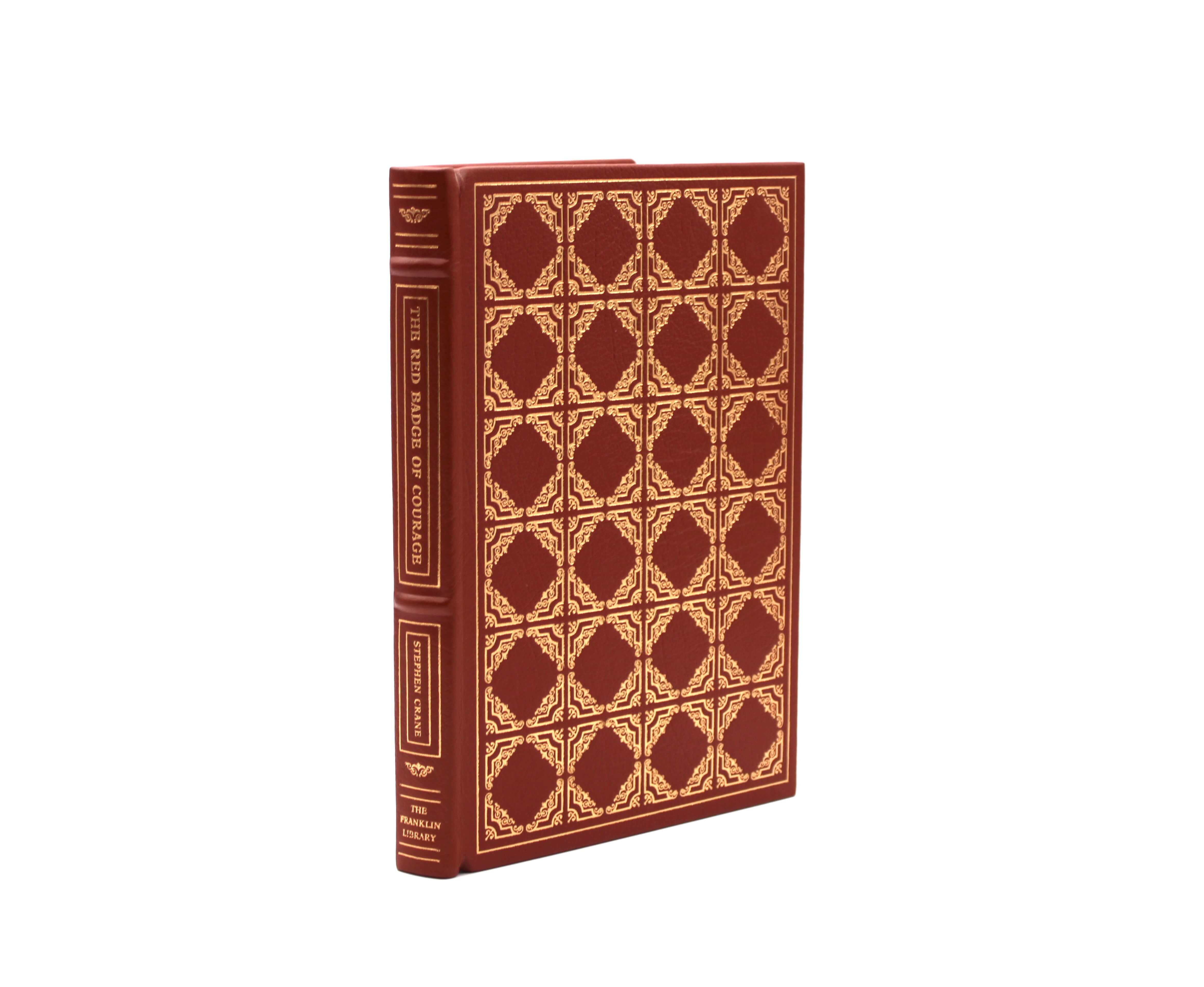 The Red Badge of Courage. By Stephen Crane. Limited Edition. Franklin Library. Franklin Center, 1979.