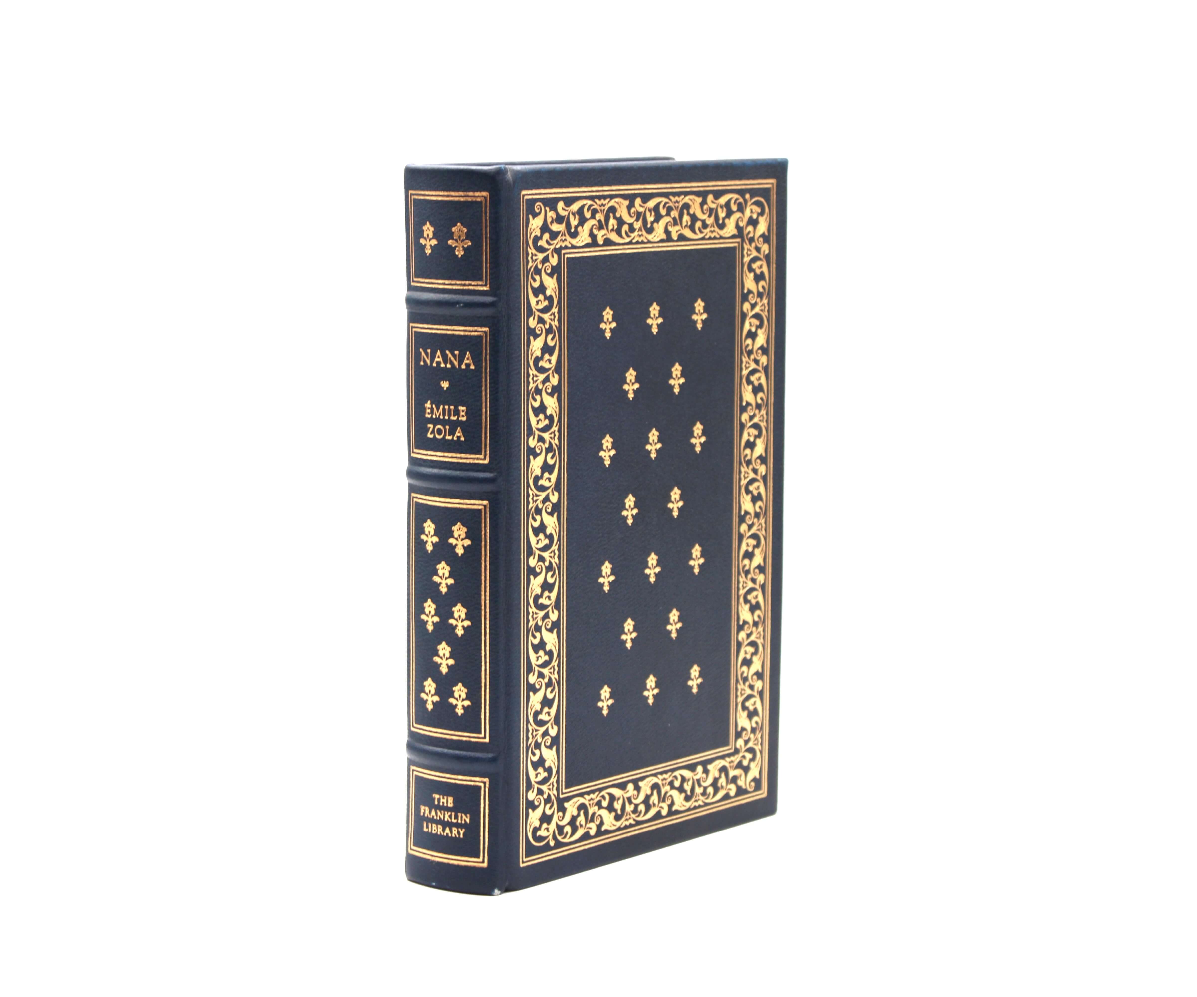 Nana. By Emile Zola. Illustrated by Allan Mardon. Limited Edition. Franklin Library. Franklin Center, 1981.