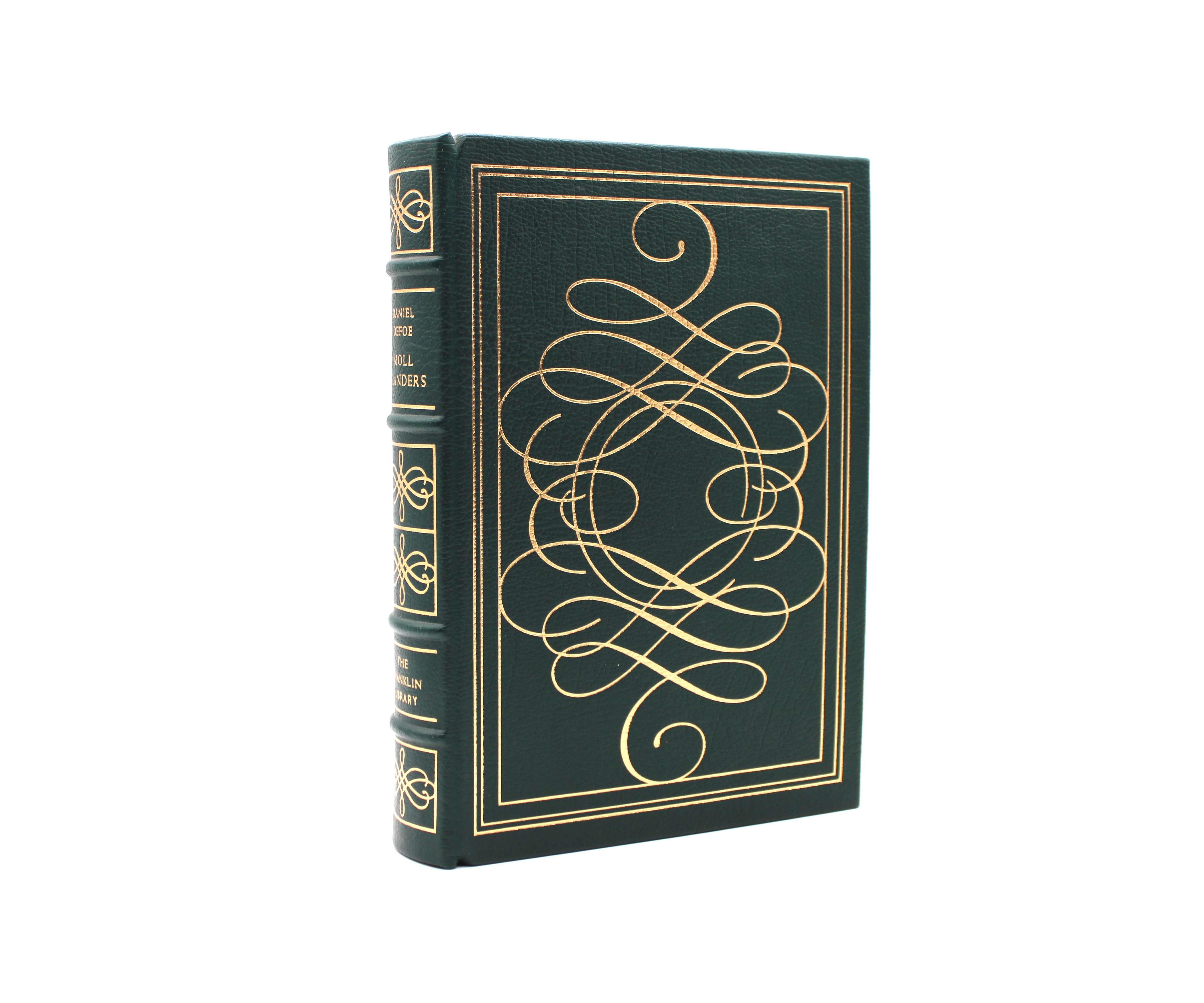 Moll Flanders. By Daniel Defoe. Limited Edition. Franklin Library. Franklin Center, 1978.
