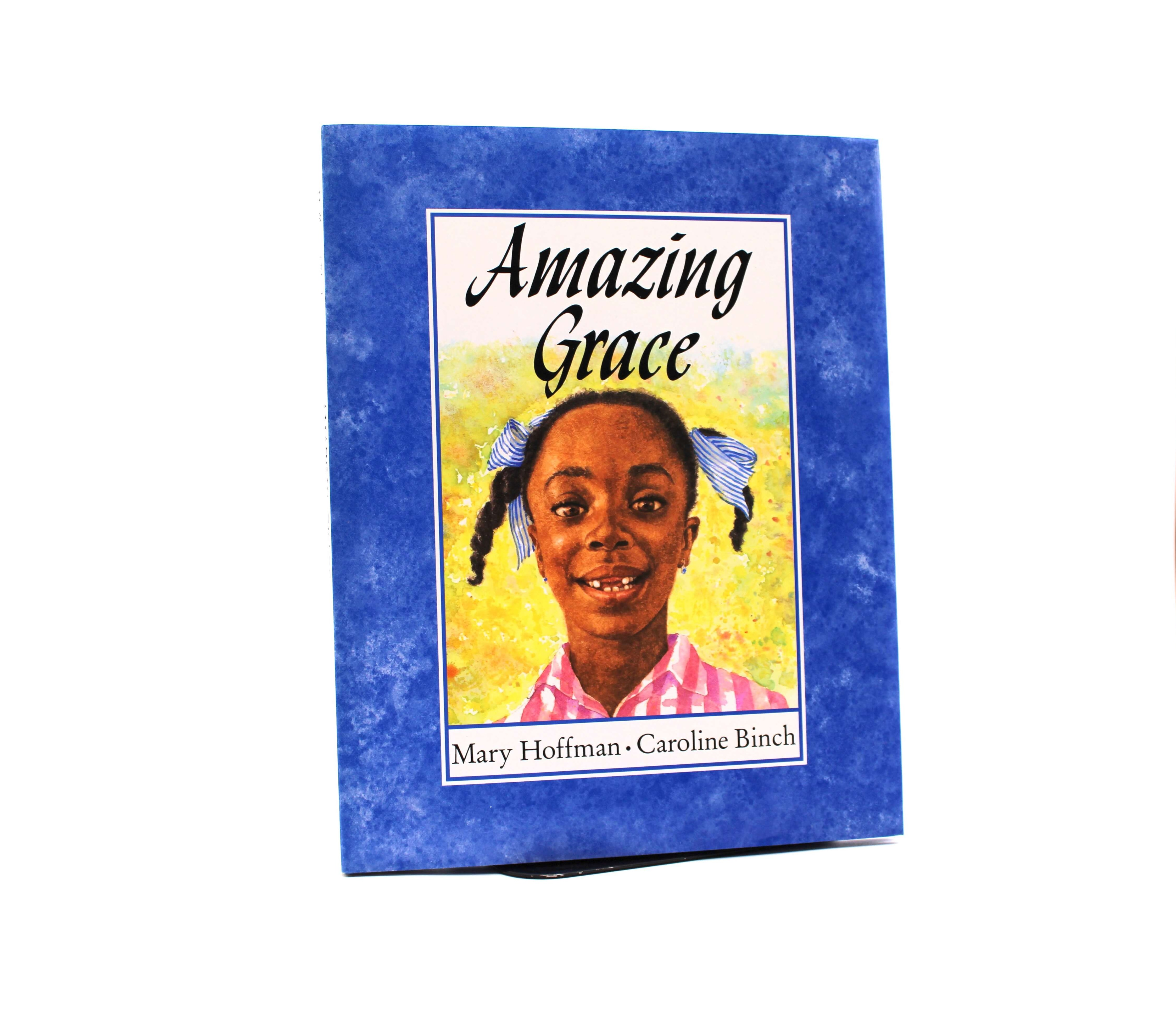 Amazing Grace. Inscribed by Mary Hoffman. Illustrated by Caroline Binch. First Edition, First Printing. Dial Books. New York, 1991.