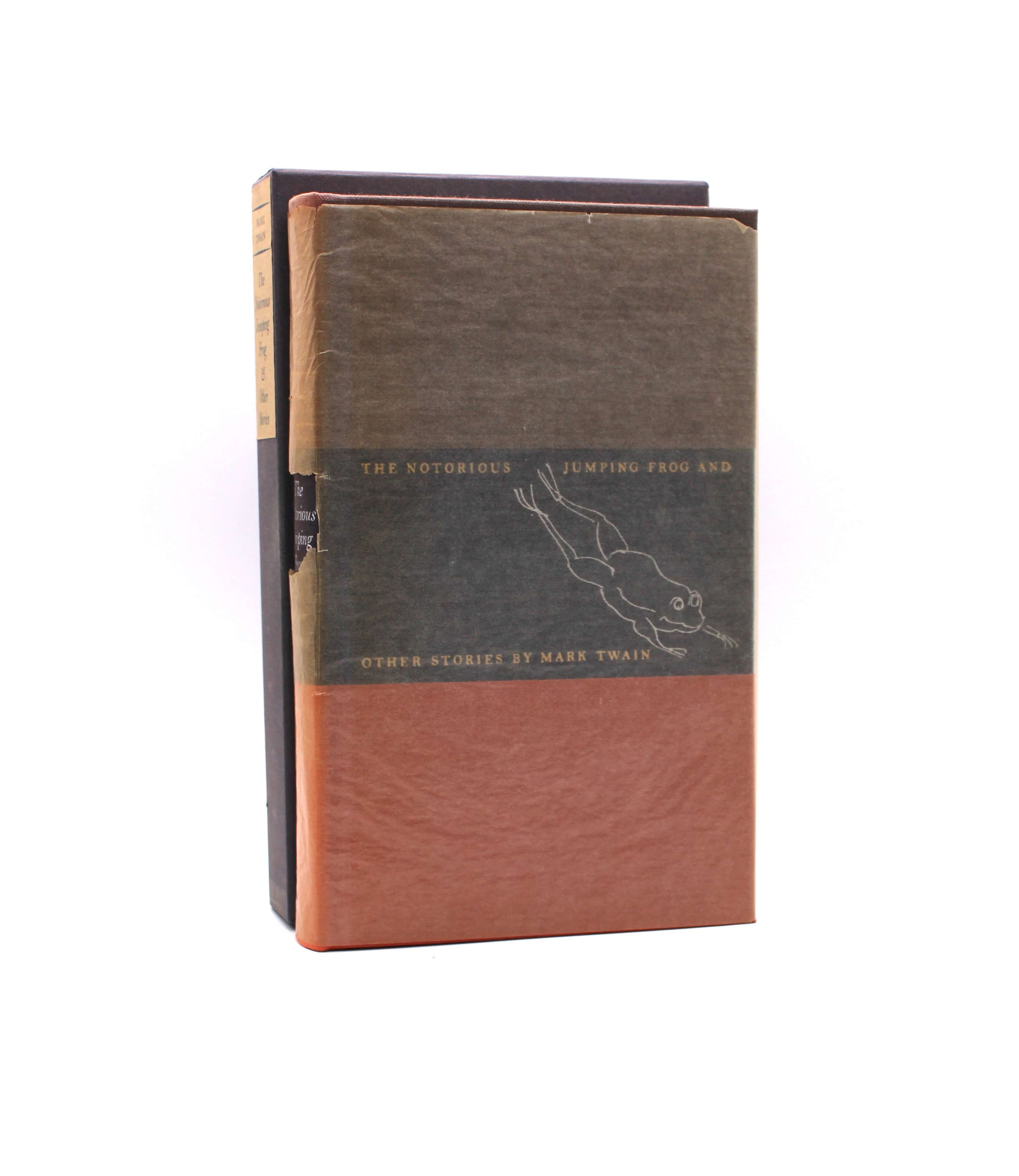 The Celebrated Jumping Frog of Calaveras County. By Mark Twain. Signed by Joseph Low. Signed Limited Edition. Limited Editions Club. New York, 1970.