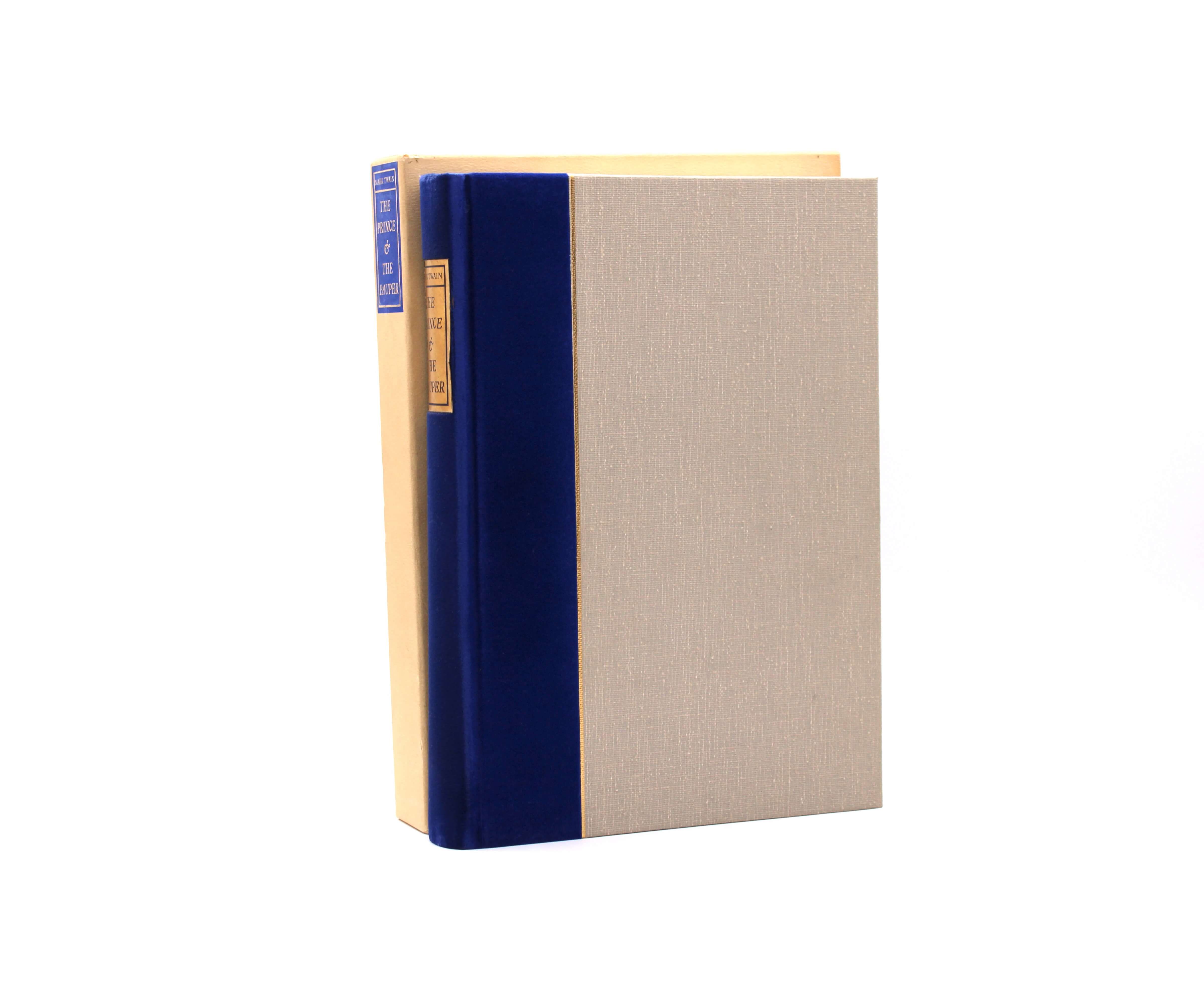 The Prince and the Pauper. By Mark Twain. Signed by Clarke Hutton. Signed Limited Edition. Limited Editions Club. New York, 1964.