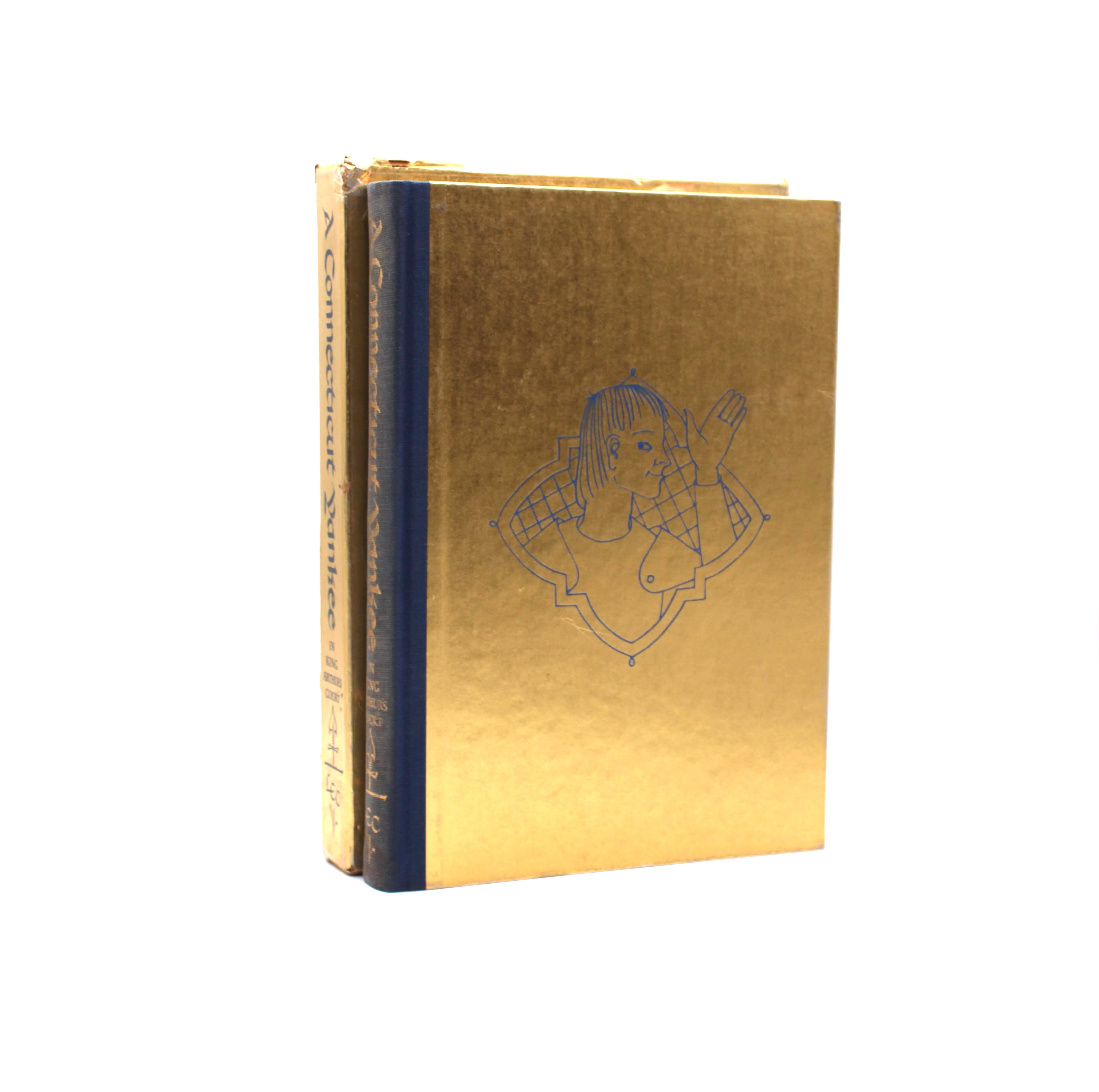 A Connecticut Yankee in King Arthur’s Court. By Mark Twain. Signed by Honoré Guilbeau. Signed Limited Edition. Limited Editions Club. New York, 1948.