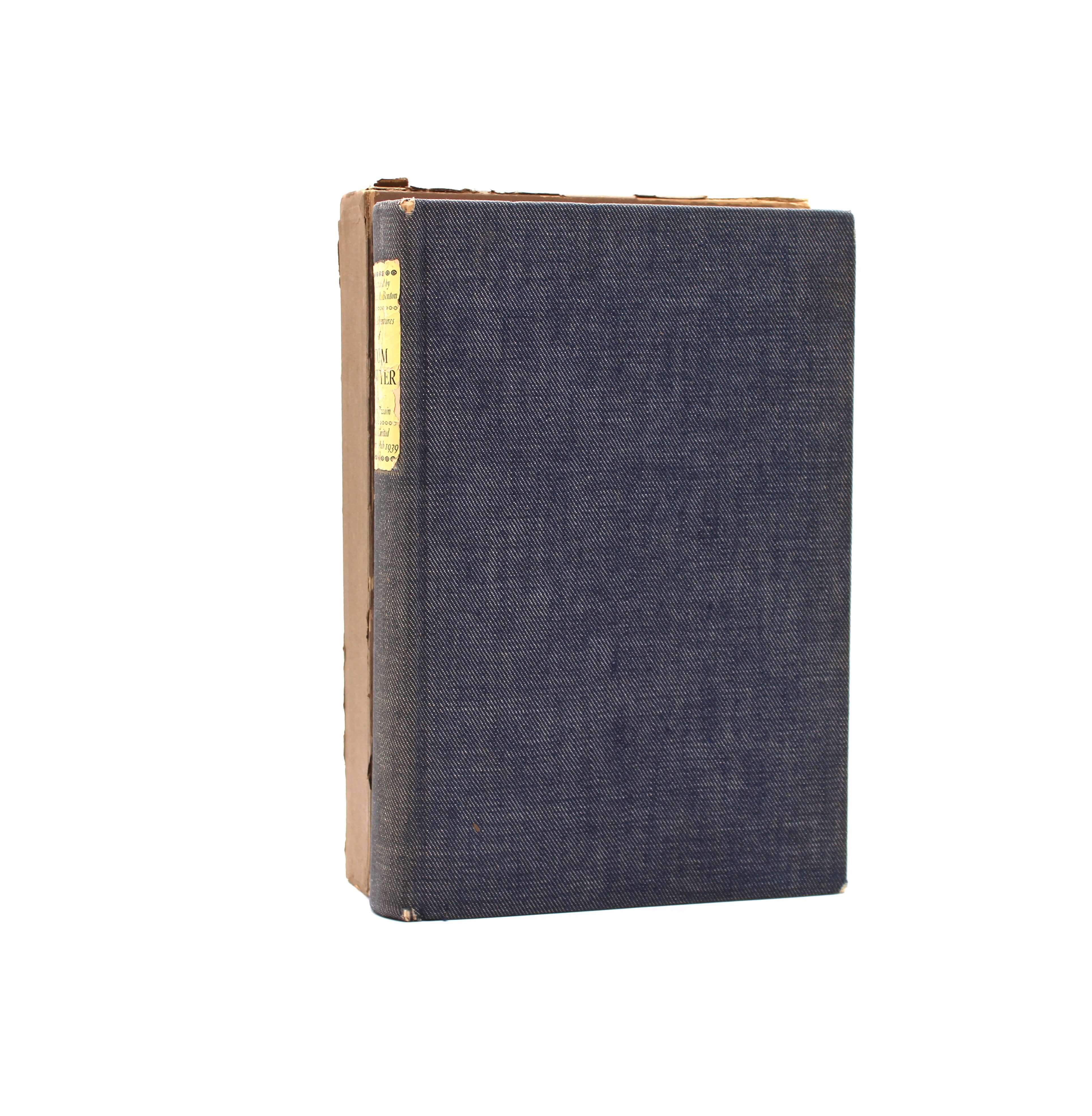 The Adventures of Tom Sawyer. By Mark Twain. Signed by Thomas Hart Benton. Signed Limited Edition. Limited Editions Club. Cambridge, 1939.